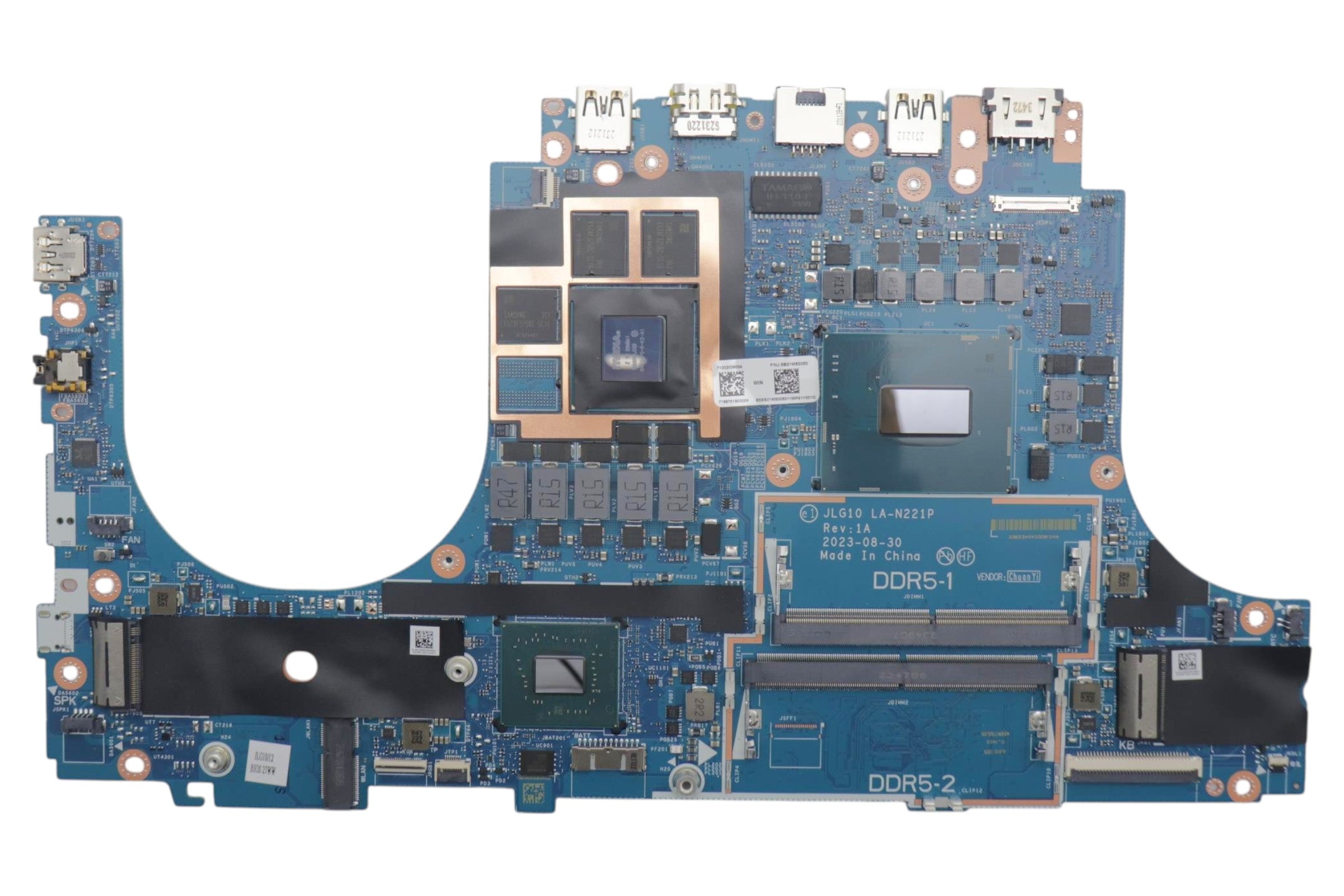 New Genuine Motherboard For Lenovo LOQ 15IAX9 Intel I5 12450HX