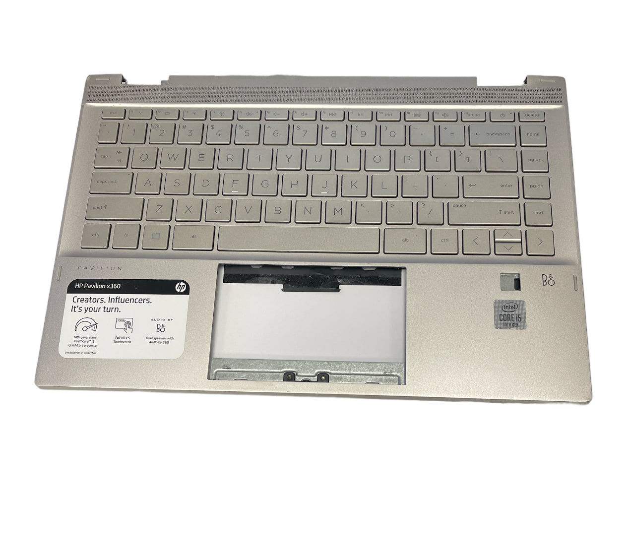 HP Pavilion X360 Convertible 14M-DW0023DX (Silver) Palmrest