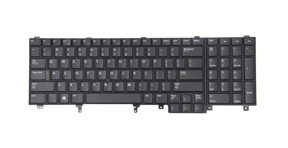 New Replacement Dell Precision M6600 Backlit Keyboard 7t425 07t425 4318