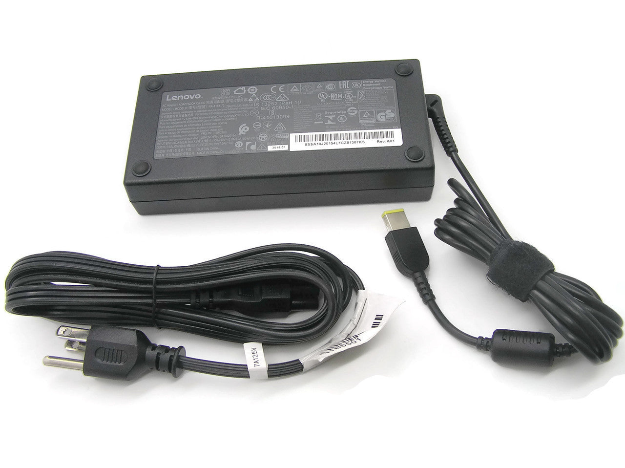 Lenovo Genuine 150W AC Adapter - 20V 7.5A, 3-Prong, 100-240Vac - 5A10V03246