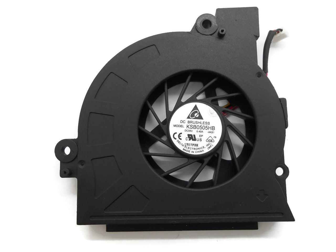 Hovedgade Beskrive frugthave CPU Cooling Fan DC05V 0.40A KSB0505HB 1Y07FBR – notebookparts.com