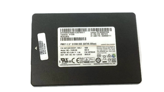 Lenovo Samsung 512GB SSD 2,5