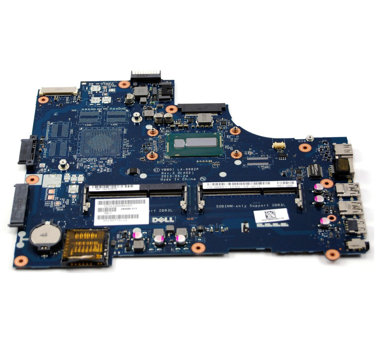 Dell Inspiron 15r 5537 Motherboard I3 4010u La 9982p Rf 0cx6h1 0294