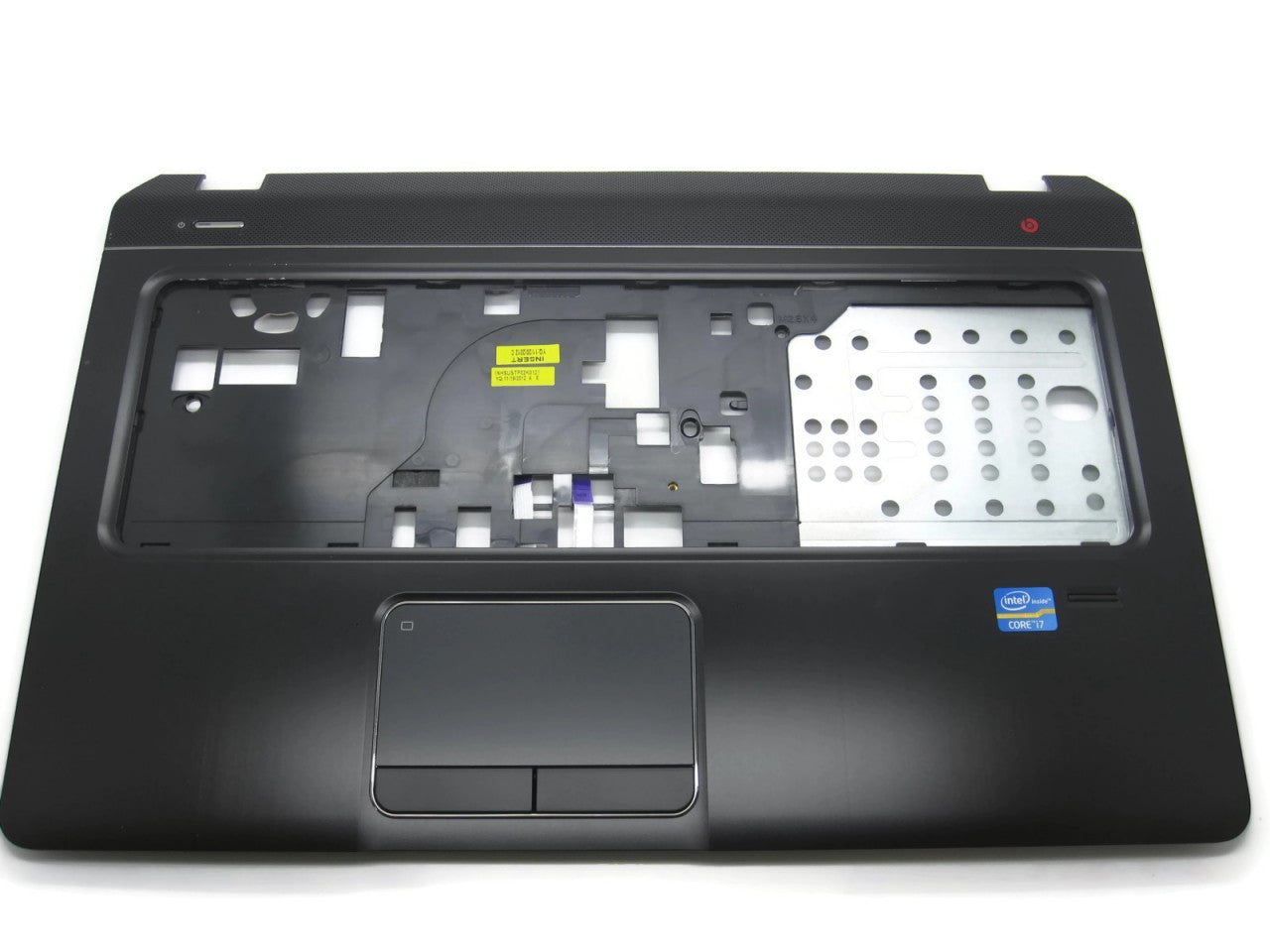 HP Envy DV7 Touchpad Palmrest w/ Touchpad Finger Scanner 682044001