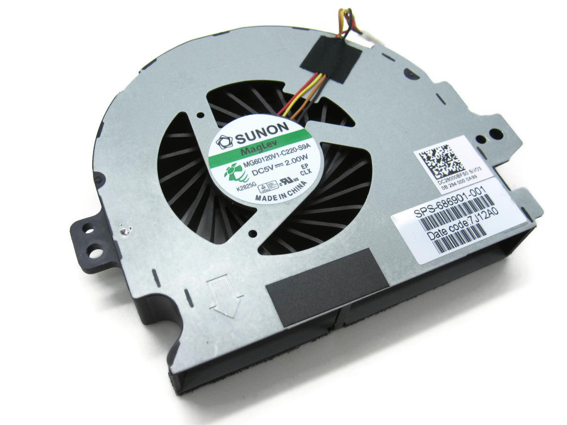 Power4Laptops Replacement Laptop Cooling Fan | Compatible With HP Part Number 686901-001