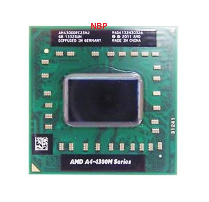 AMD A4-4300M 2.5Ghz Socket FS1r2 CPU Processor AM4300DEC23HJ ...