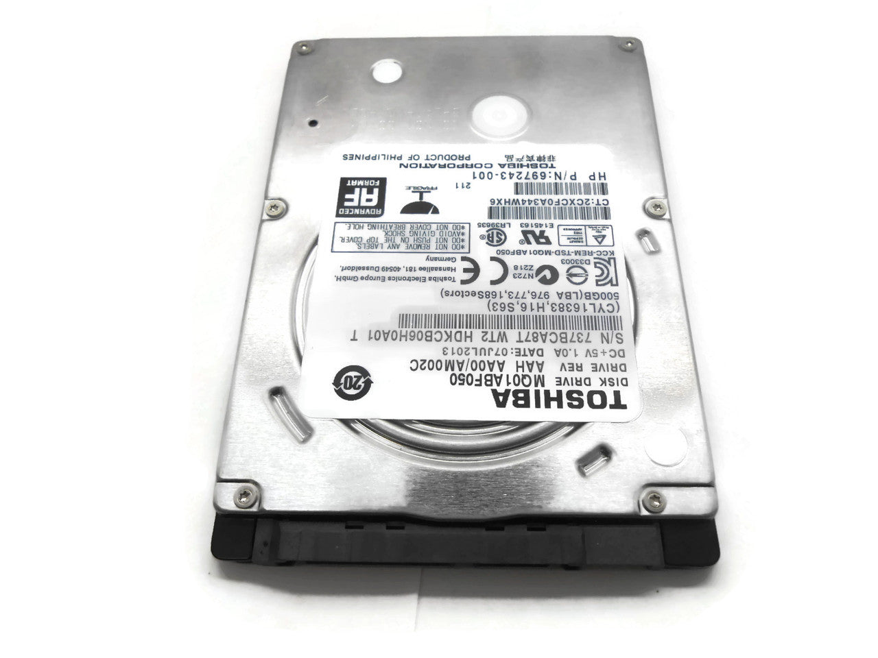 HP TouchSmart 15 HDD 500GB 5400Rpm Hard Drive 2.5-in 697243-001