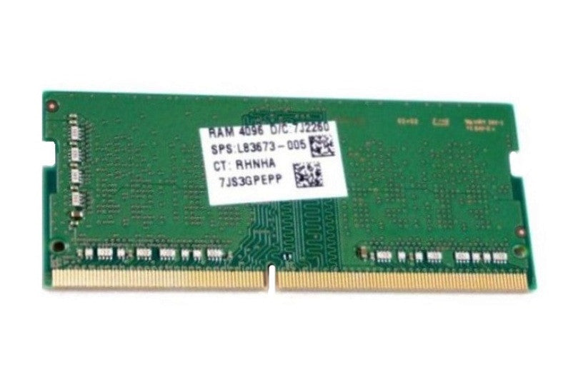 raíz diámetro Salida New Genuine HP 4GB PC4-25600 DDR4 3200MHz SoDimm Memory L83673-005 –  notebookparts.com