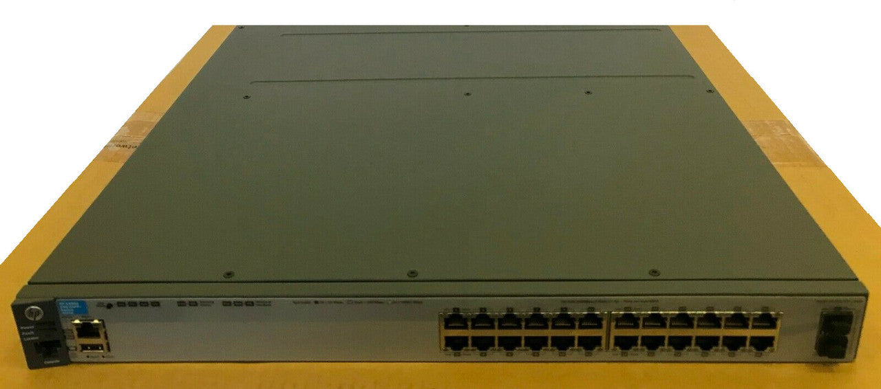 New Genuine HP E3800 24Port Gigabit 2x SFP+ 380024G2SFP+ Switch 1xP