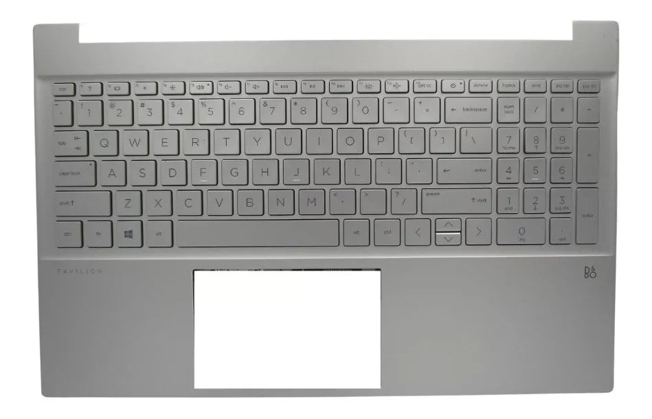 New Genuine HP Pavilion 15-EG 15T-EG 15-EH 15Z-EH Palmrest Keyboard M7 ...