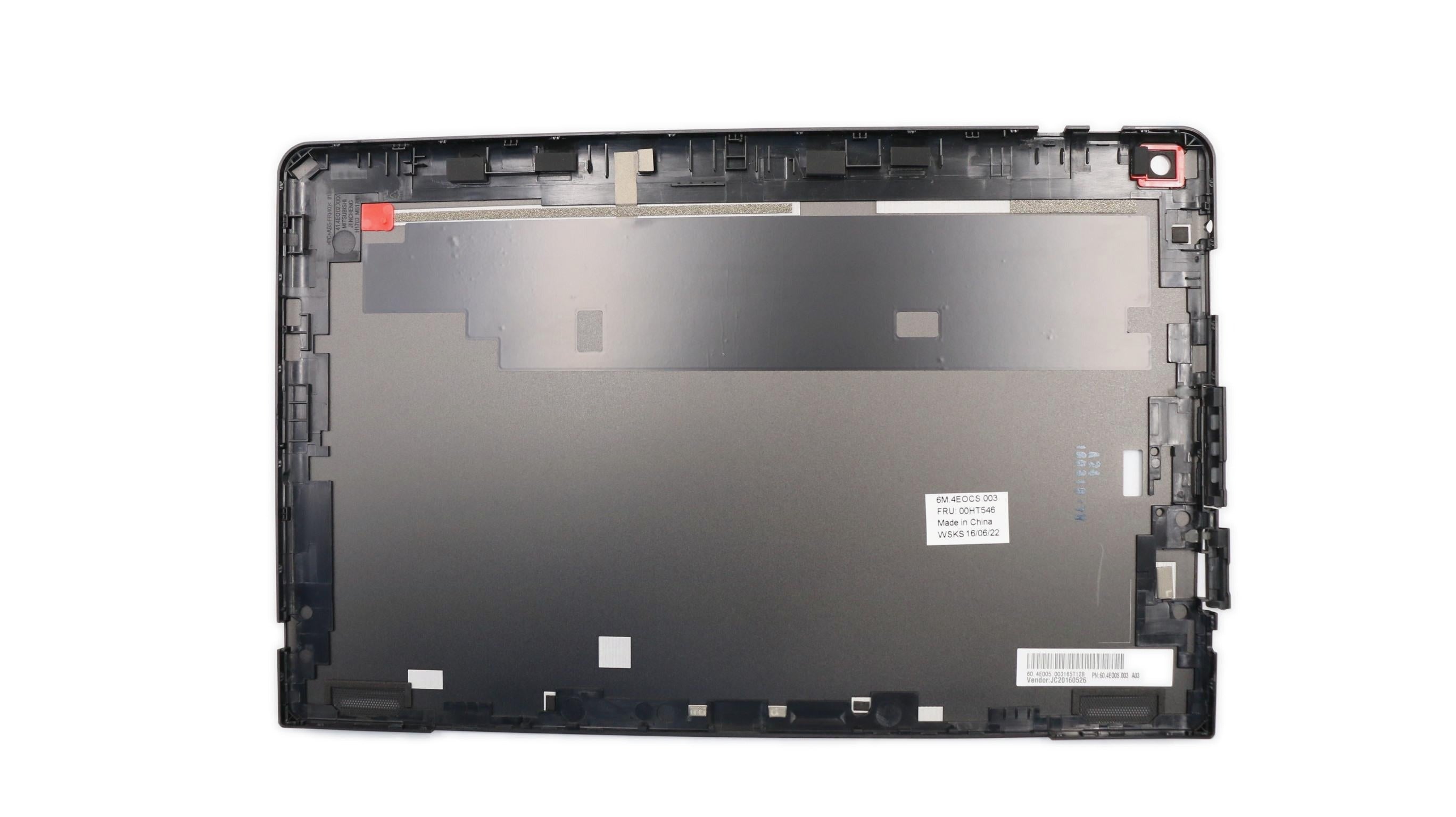 Lenovo ThinkPad Helix Type 20CG 20CH LCD Cover w/ FPR w/ WWAN Graphite Black SBB0F23531