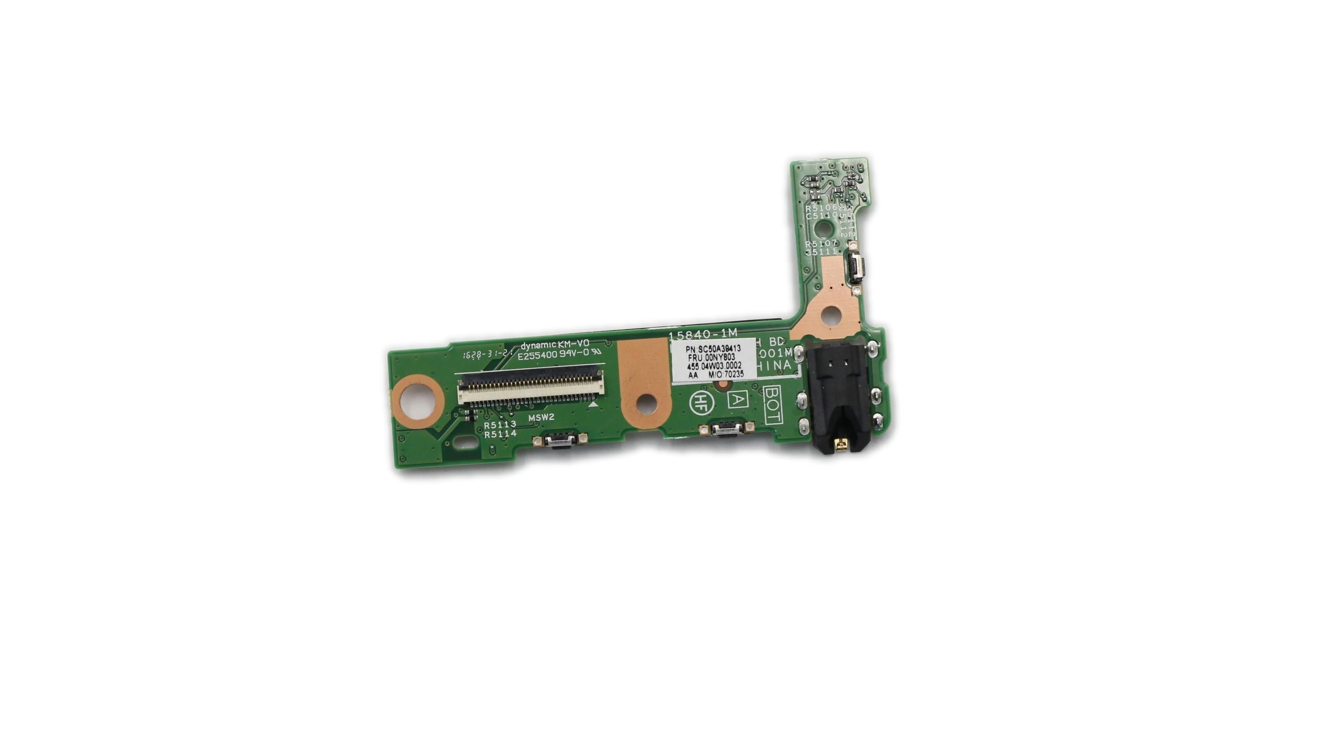 Lenovo Type 20GG, 20GH ThinkPad X1 Tablet 1st Gen Board Audio sub card 00NY803