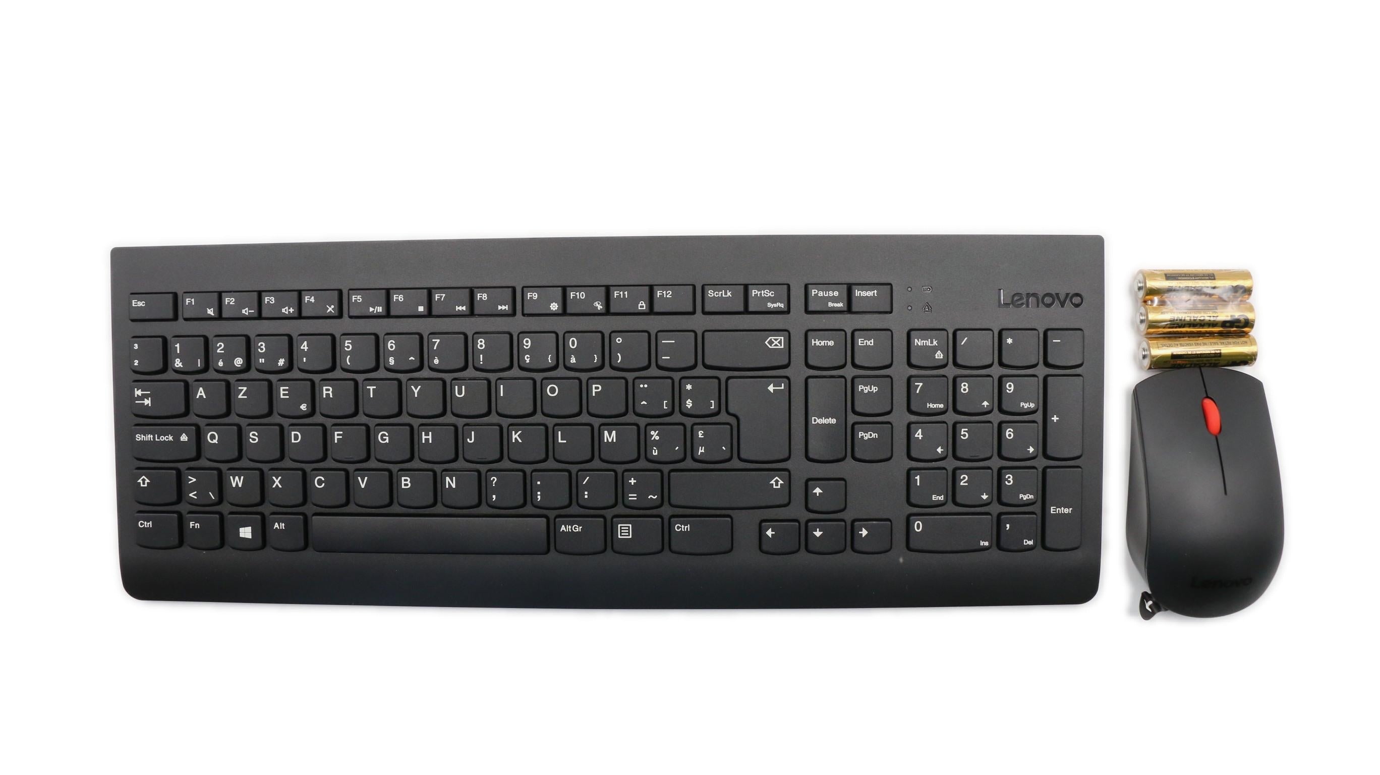 Lenovo ThinkStation P330 Workstation / ThinkStation P330 Tiny Workstation Keyboard_Mouse 2.4G Belgium English Black Non_Backlight 01AH828