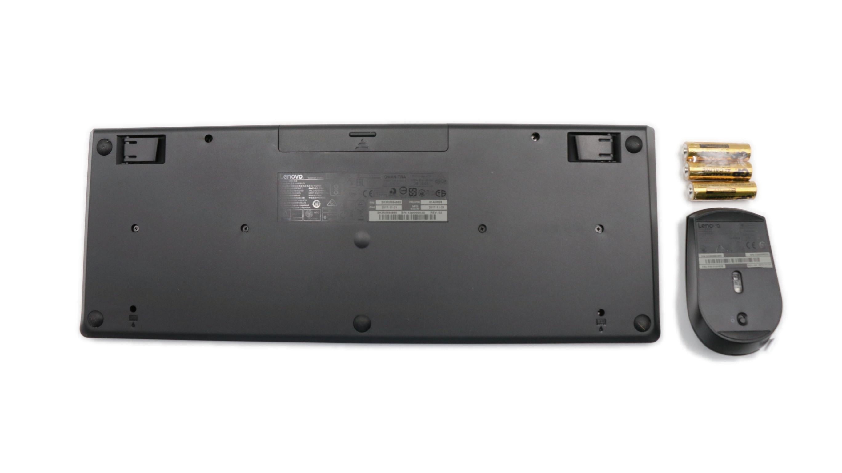 Lenovo ThinkStation P330 Workstation / ThinkStation P330 Tiny Workstation Keyboard_Mouse 2.4G Belgium English Black Non_Backlight 01AH828