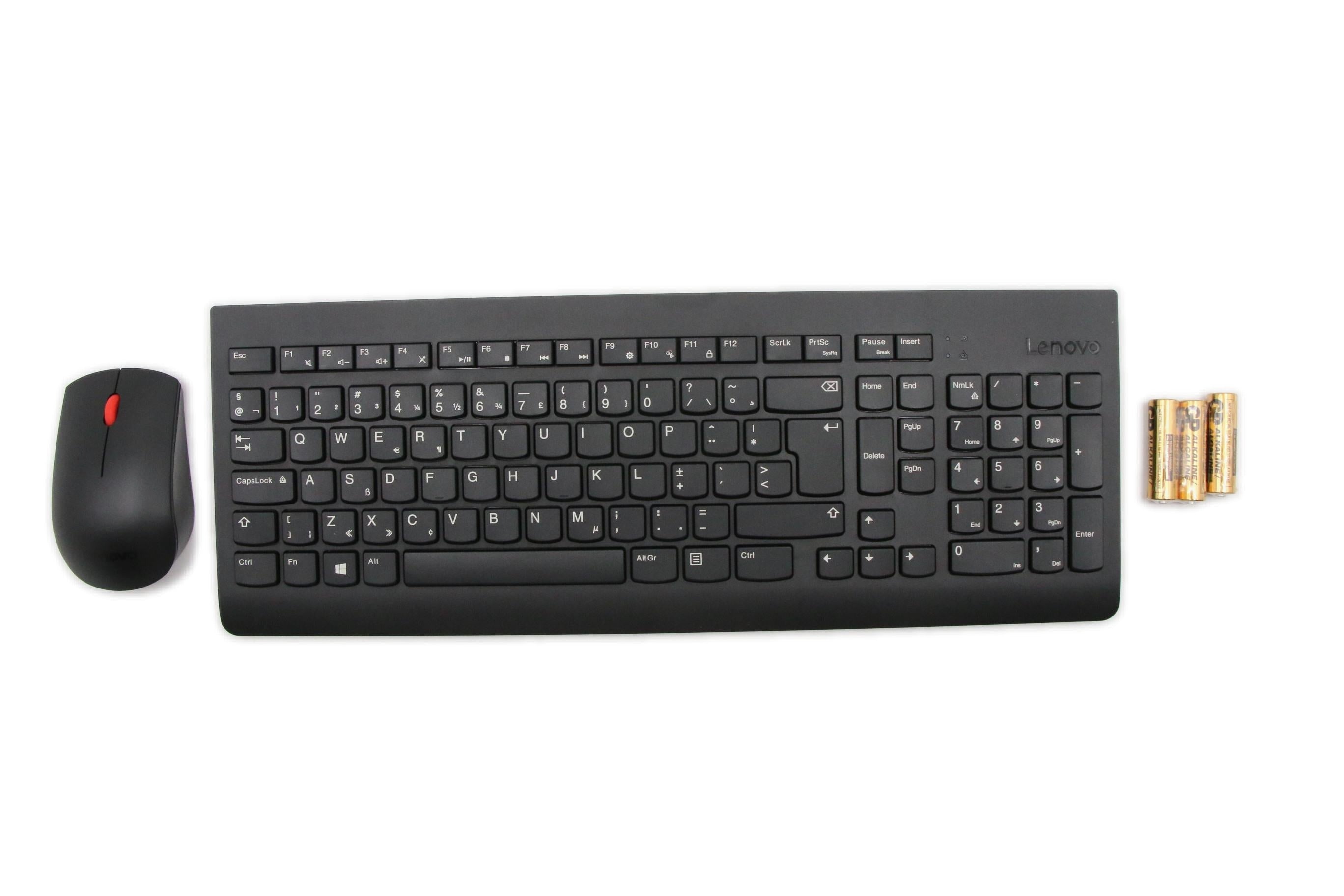 Lenovo ThinkStation P330 Tiny Workstation / ThinkStation P330 Workstation 2nd Gen Keyboard_Mouse 2.4G Dutch Black Non_Backlight 01AH834