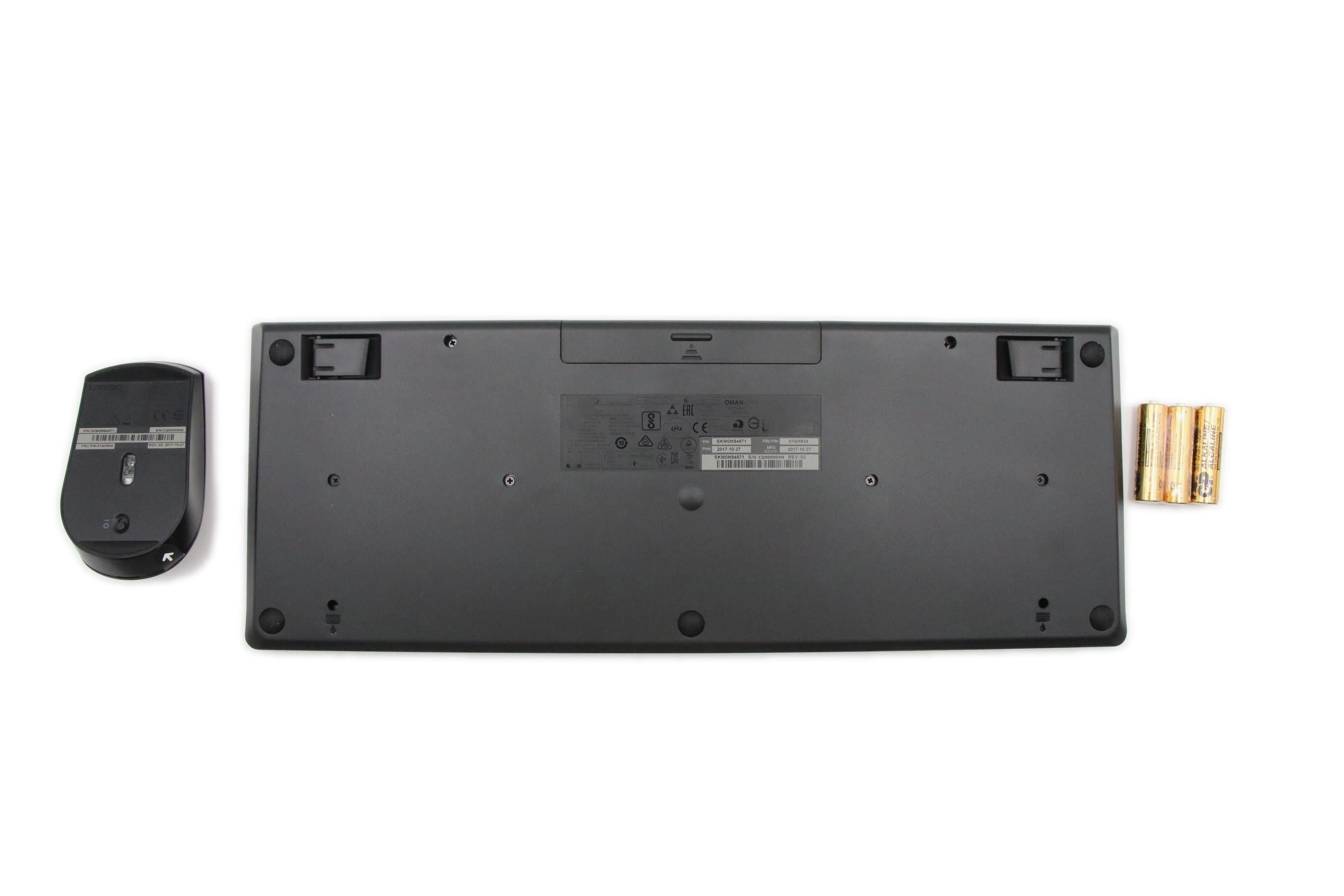 Lenovo ThinkStation P330 Tiny Workstation / ThinkStation P330 Workstation 2nd Gen Keyboard_Mouse 2.4G Dutch Black Non_Backlight 01AH834