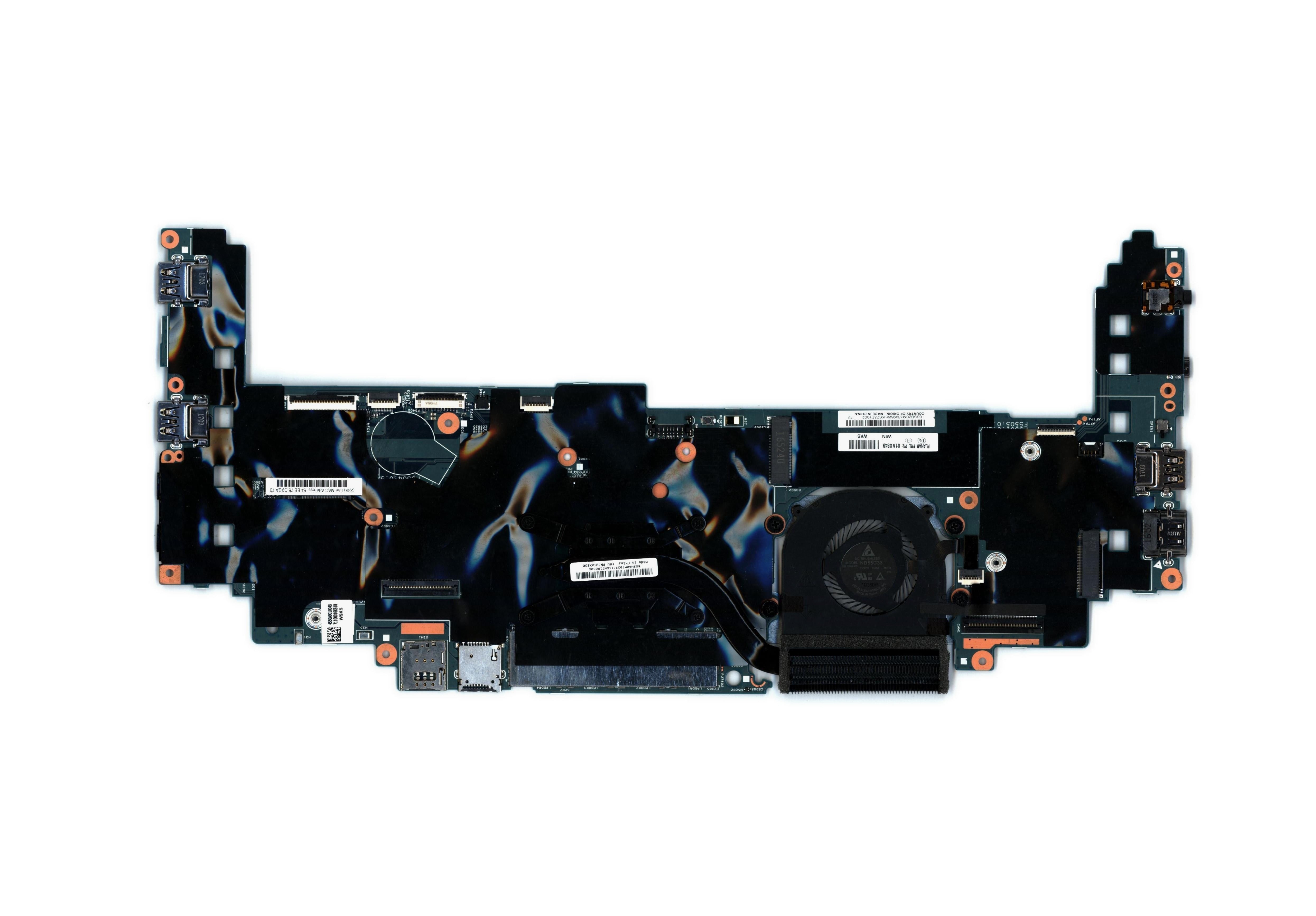 Lenovo ThinkPad X1 Yoga 2nd Gen Type 20JD 20JE 20JF 20JG Motherboard BDPLANAR WIN i7-7600U HD 16G TPM2 vPro 5B20V13748
