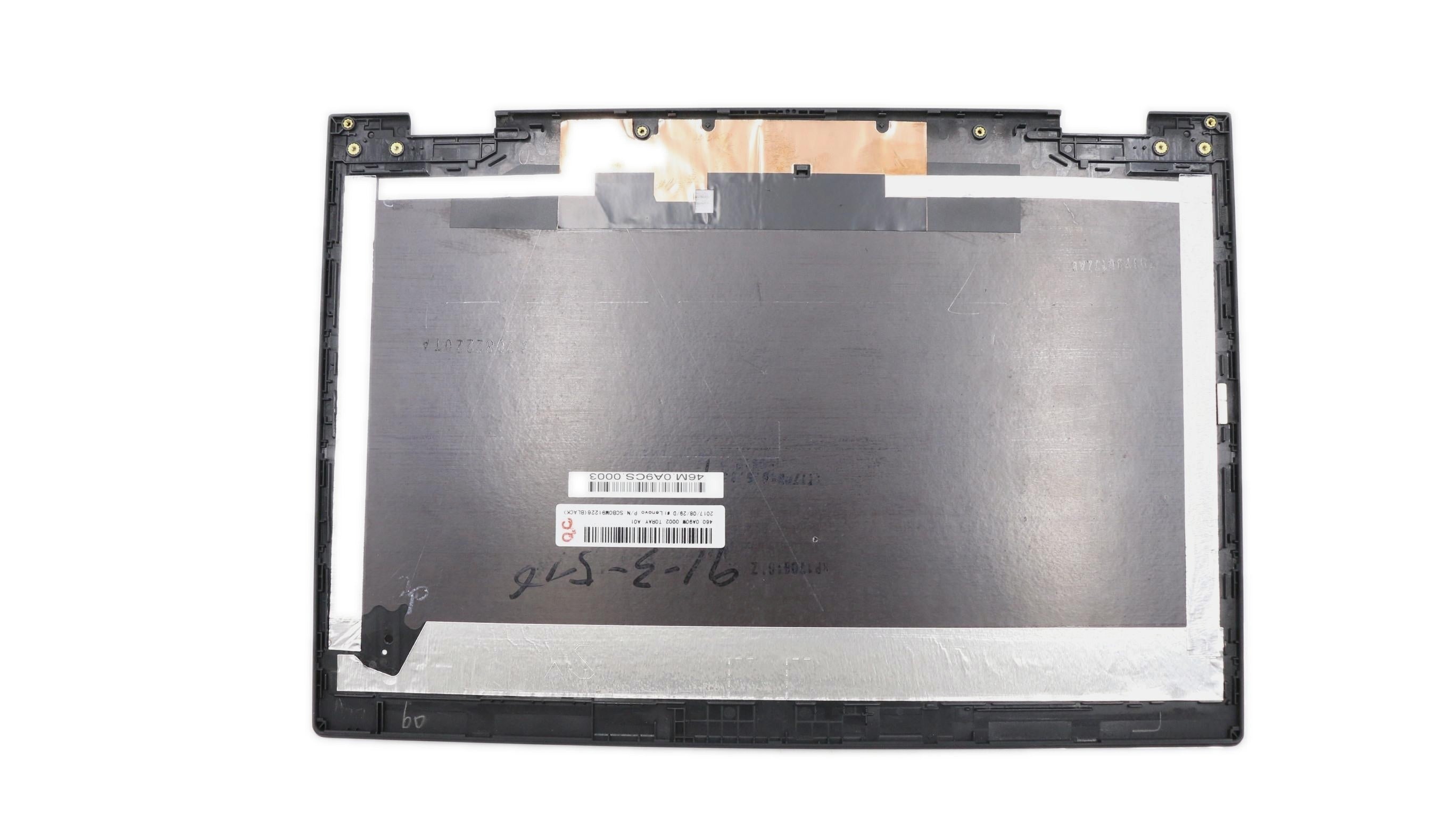Lenovo ThinkPad X1 Yoga 2nd Gen Type 20JD 20JE 20JF 20JG Rear cover for X1 Yoga 2nd OLED Black SBB0L63732