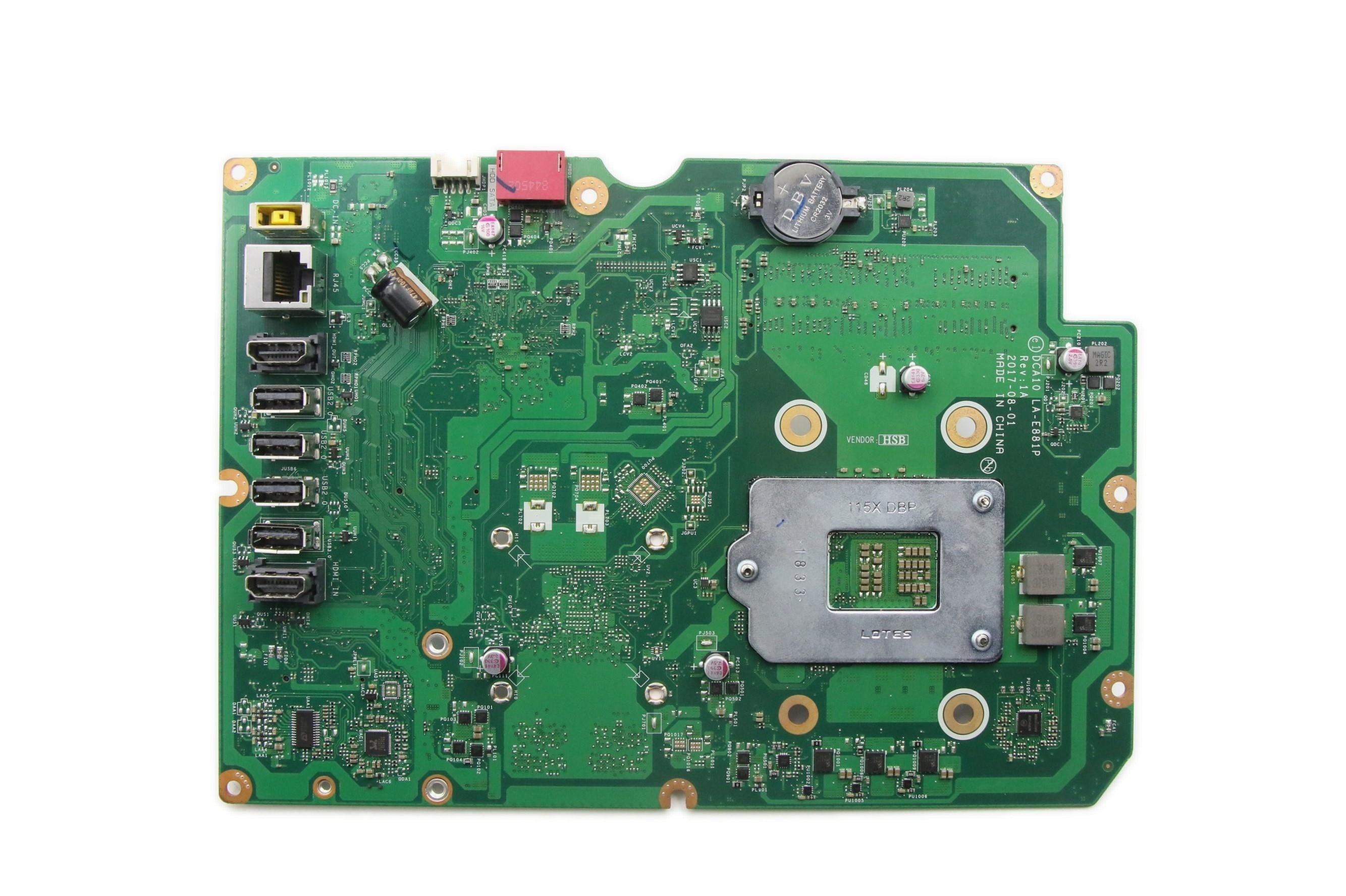 Lenovo ideacentre AIO 520-24IKL All-in-One Motherboard BDPLANAR Kaby Lake-S B250 UMA WIN DPK 01LM144