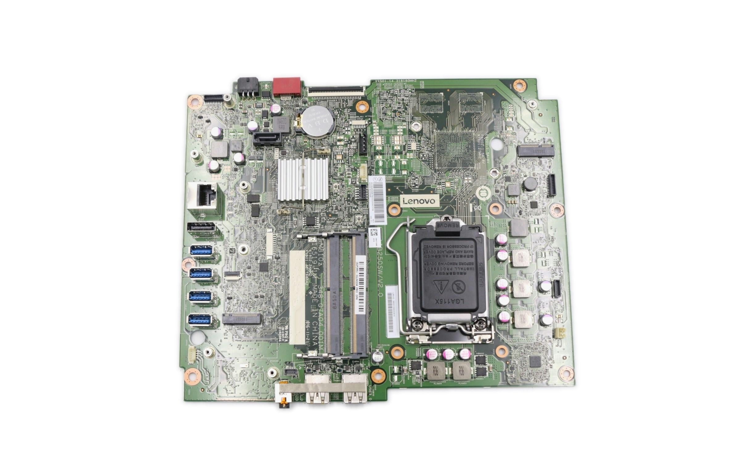 Lenovo ThinkCentre M810z All-in-One Motherboard W Macao_M8 B250 U H1 2D WIN D 01LM062