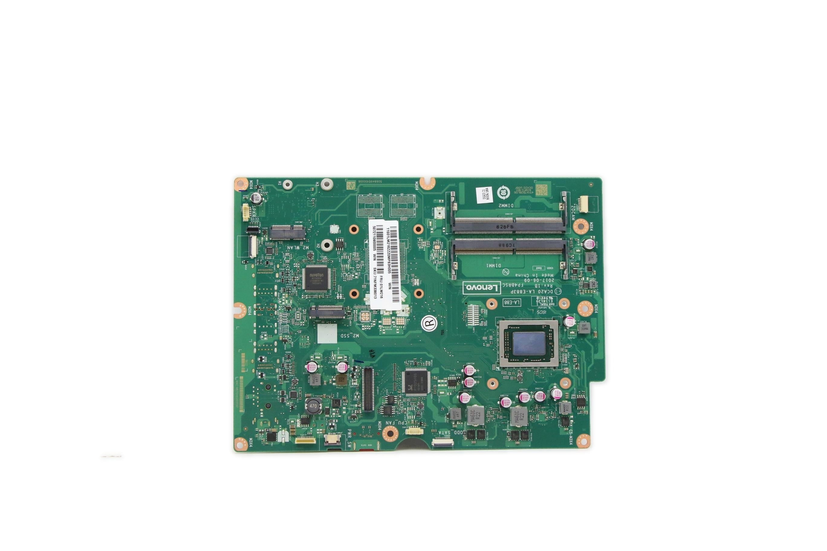 Lenovo ideacentre AIO 520-24AST All-in-One Motherboard BDPLANAR MB A10 UMA HDMI IN WIN DPK 01LM216