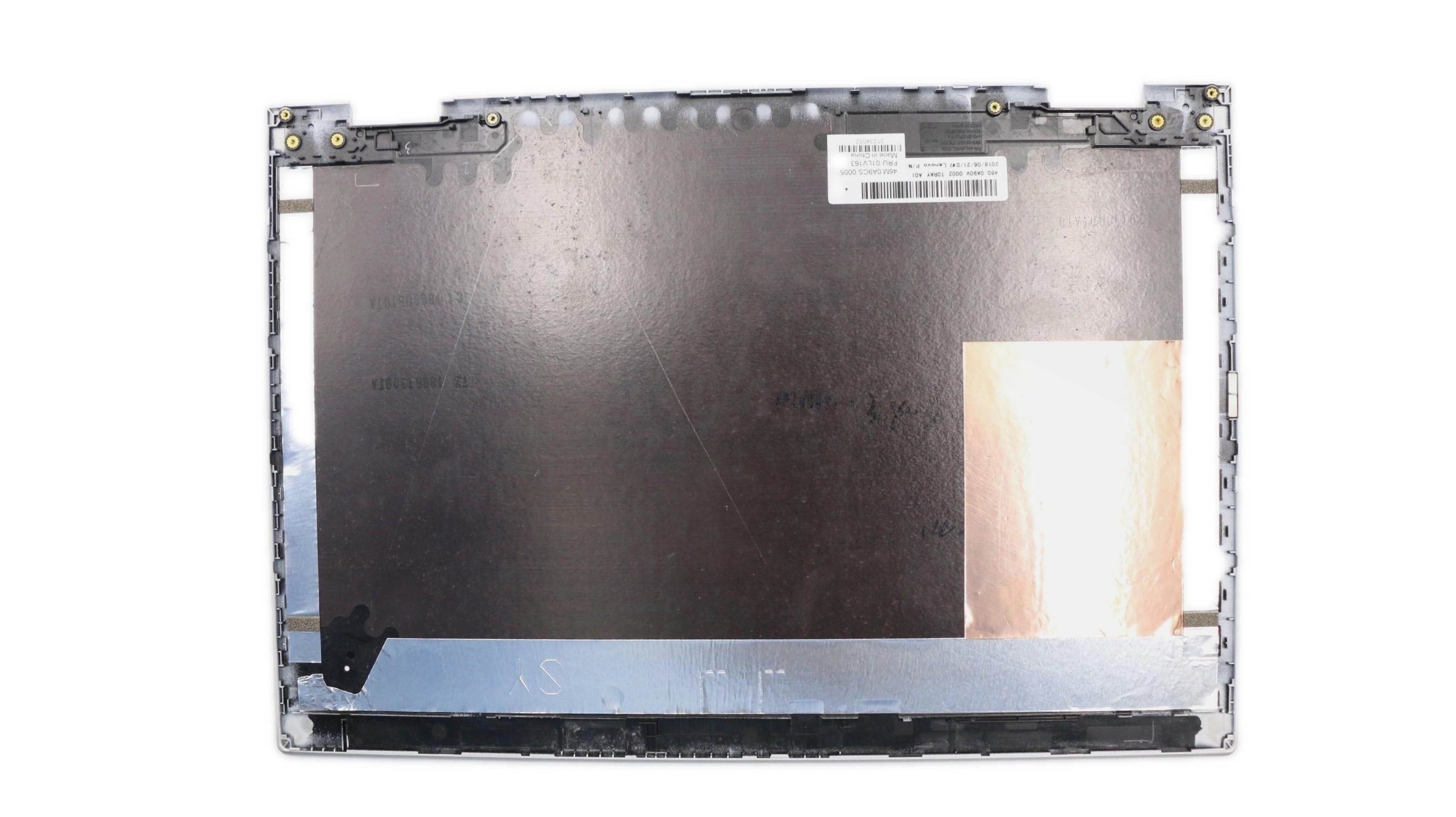 Lenovo ThinkPad X1 Yoga 2nd Gen Type 20JD 20JE 20JF 20JG Rear cover for X1 Yoga 2nd Normal Silver w/ Cu sheet SBB0L63724