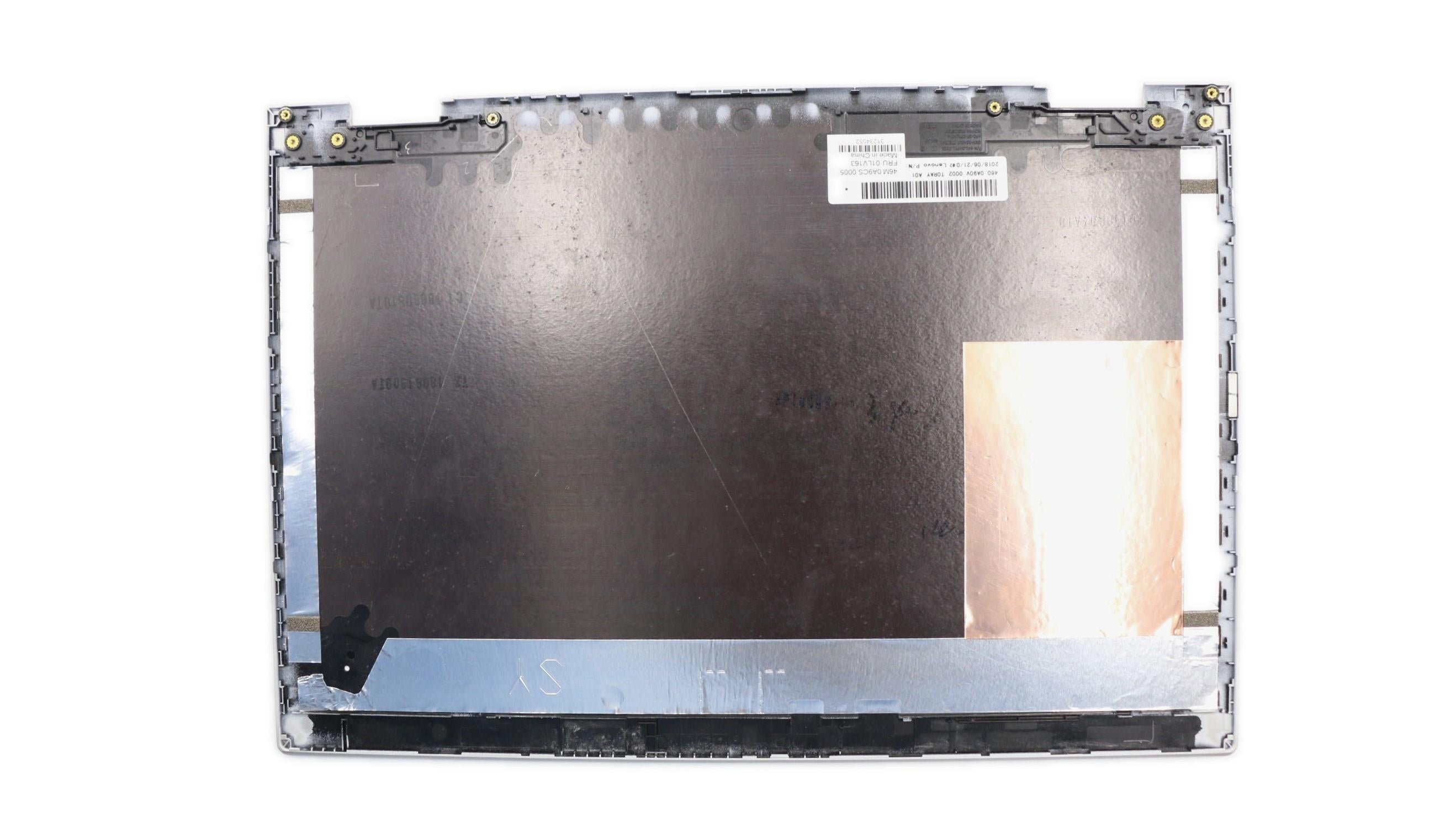 Lenovo ThinkPad X1 Yoga 2nd Gen Type 20JD 20JE 20JF 20JG Rear cover for X1 Yoga 2nd Normal Silver w/ Cu sheet SBB0L63729