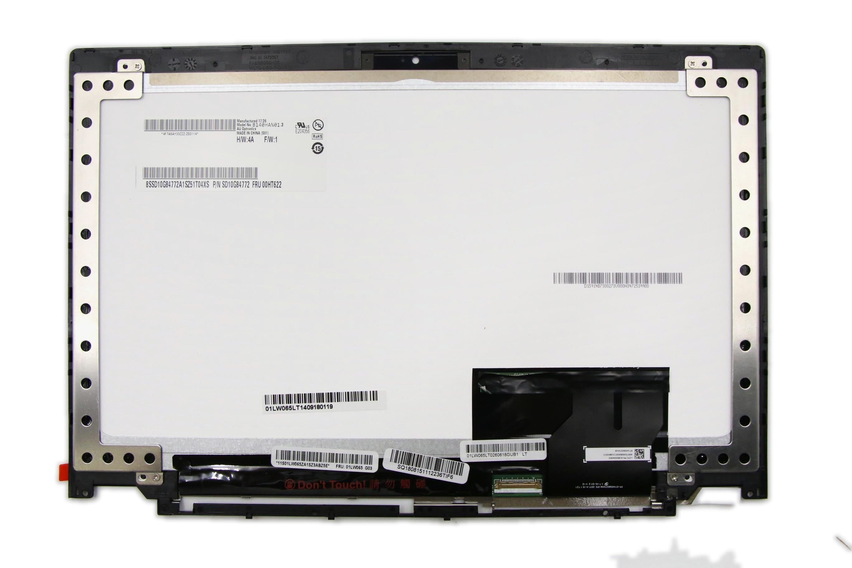 Lenovo LCD Assembly LCD Module 14" FHD Touch Anti-Glare IPS 300nit 01LW065