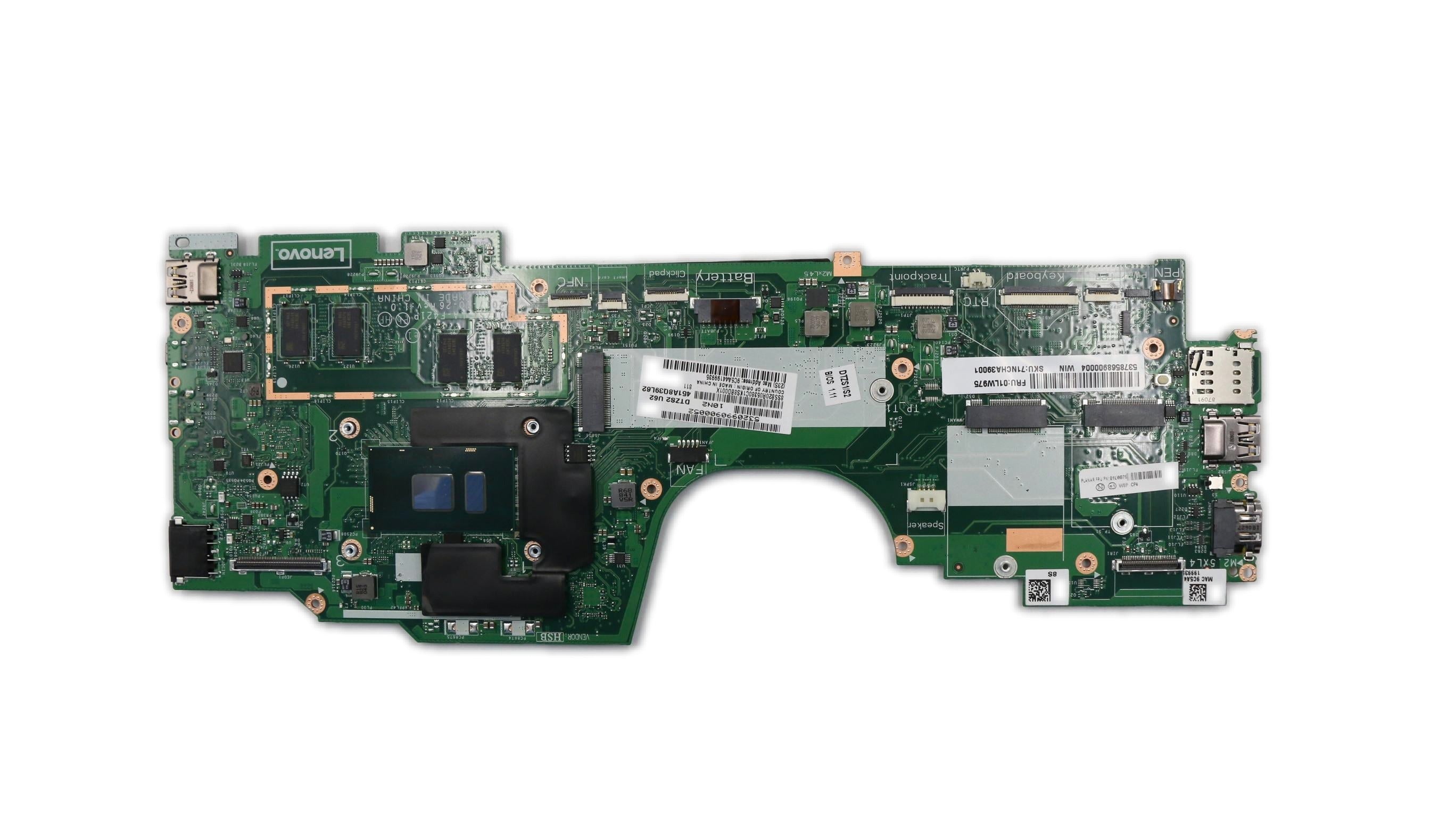 Lenovo ThinkPad X380 Yoga Type 20LH 20LJ Motherboard BDPLANAR i5-7300U UHDGw/8GB WIN YY 5B20X01189