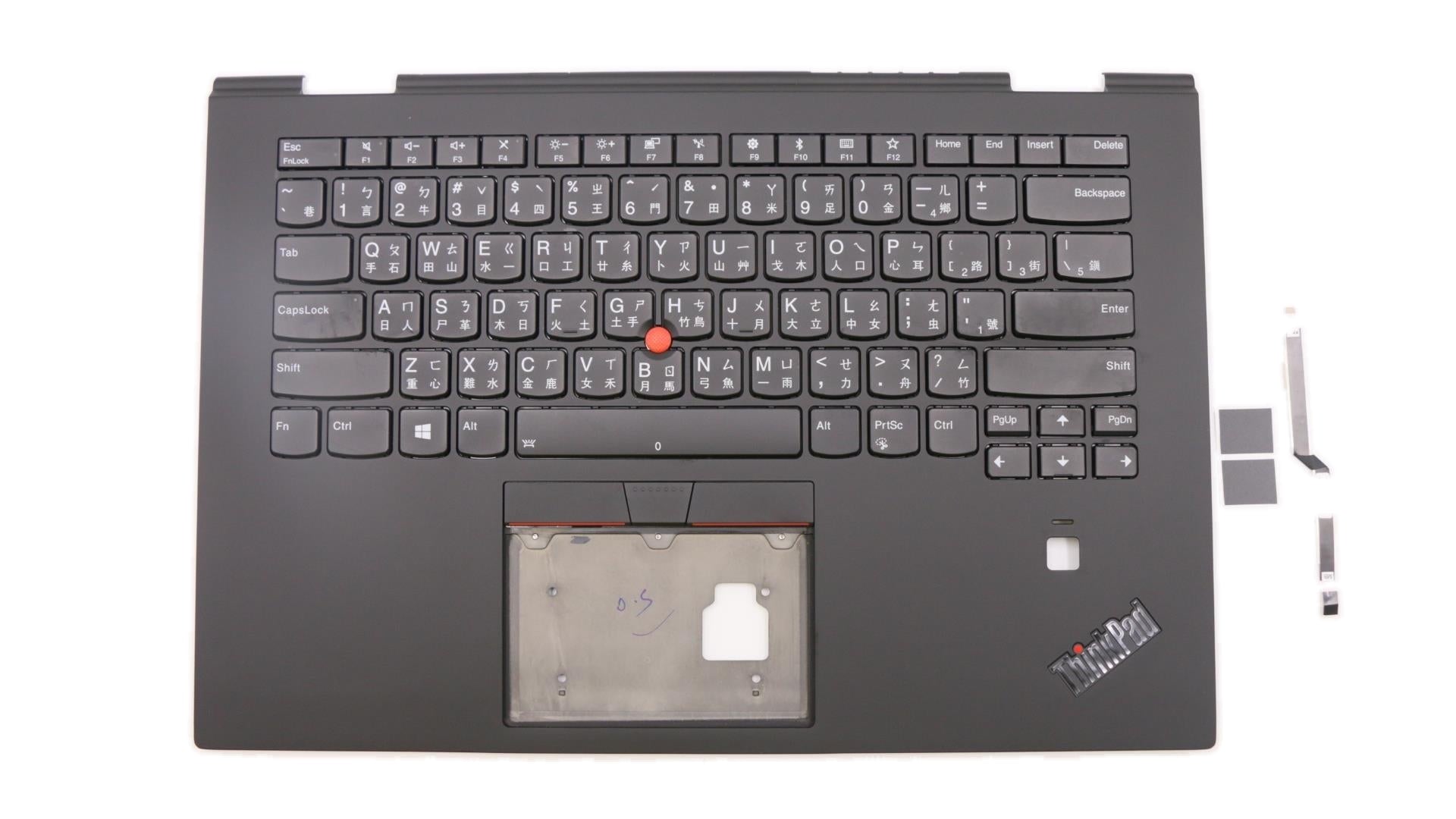 Lenovo C-Cover with keyboard Traditional Chinese Black US 01LX931