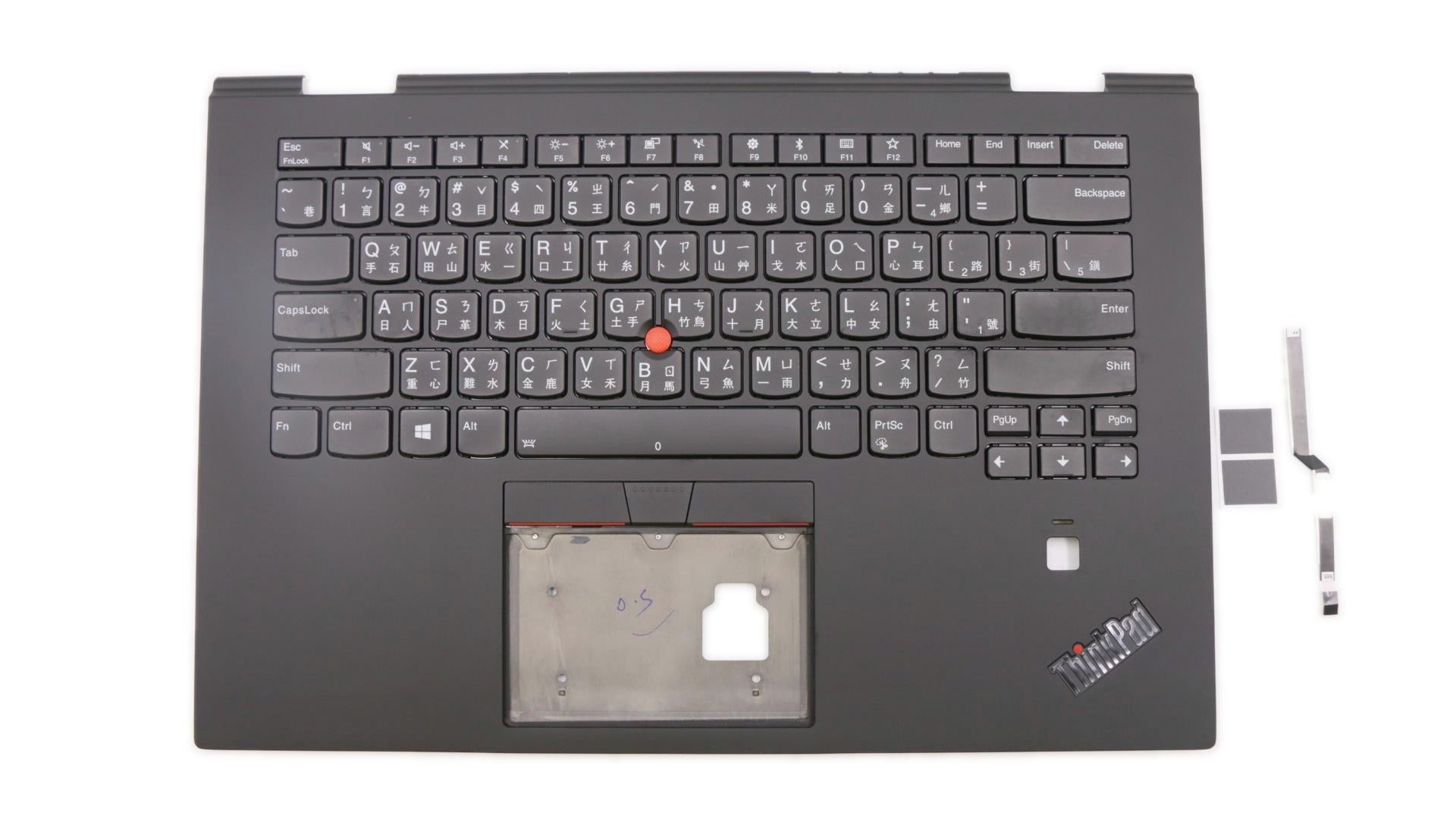 Lenovo C-Cover with keyboard Traditional Chinese Black US 01LX811