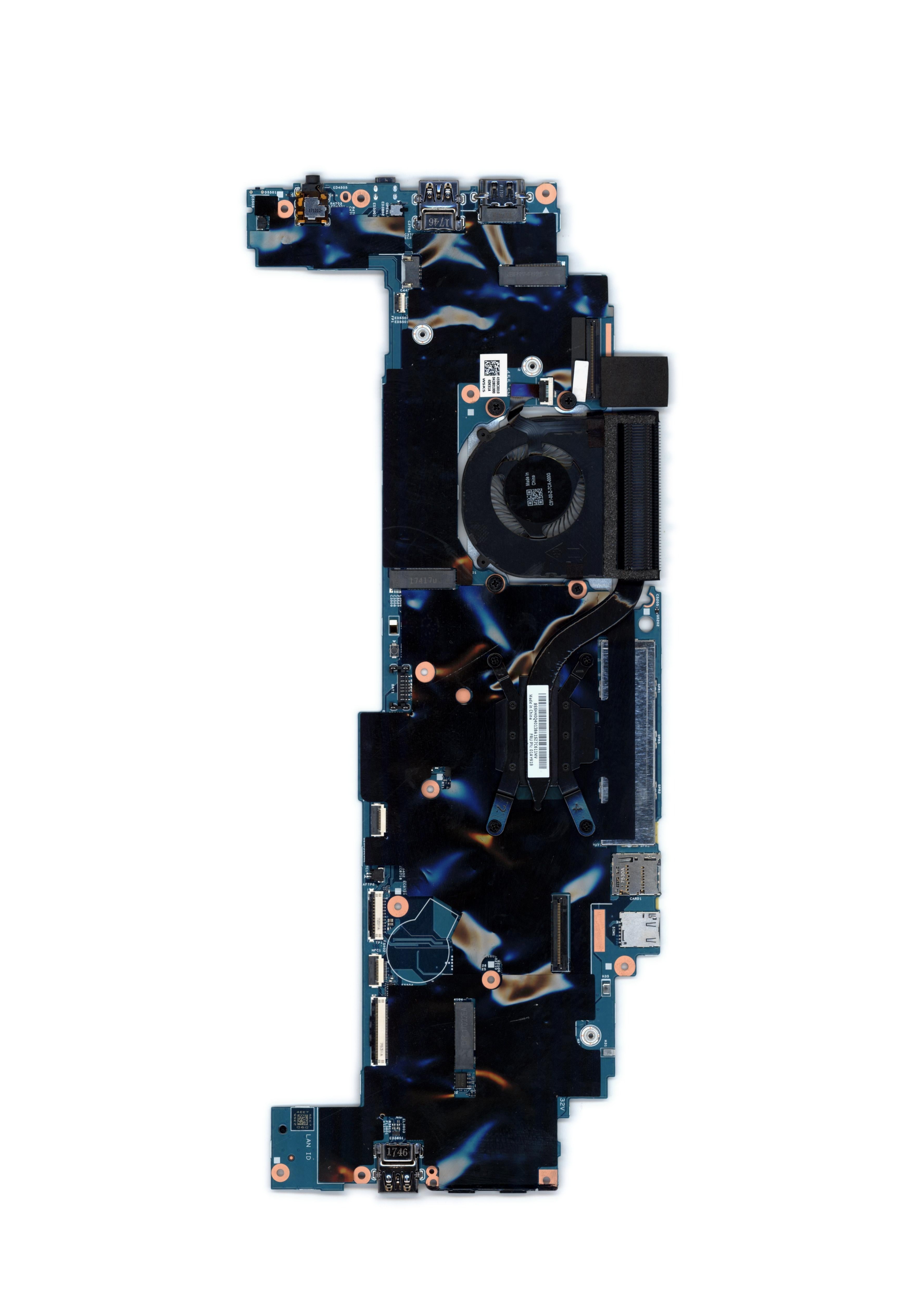 Lenovo ThinkPad X1 Yoga 3rd Gen Type 20LD 20LE 20LF 20LG Motherboard BDPLANAR WIN i7-8650U 16G AMT N-TPM vPro 5B20V13427