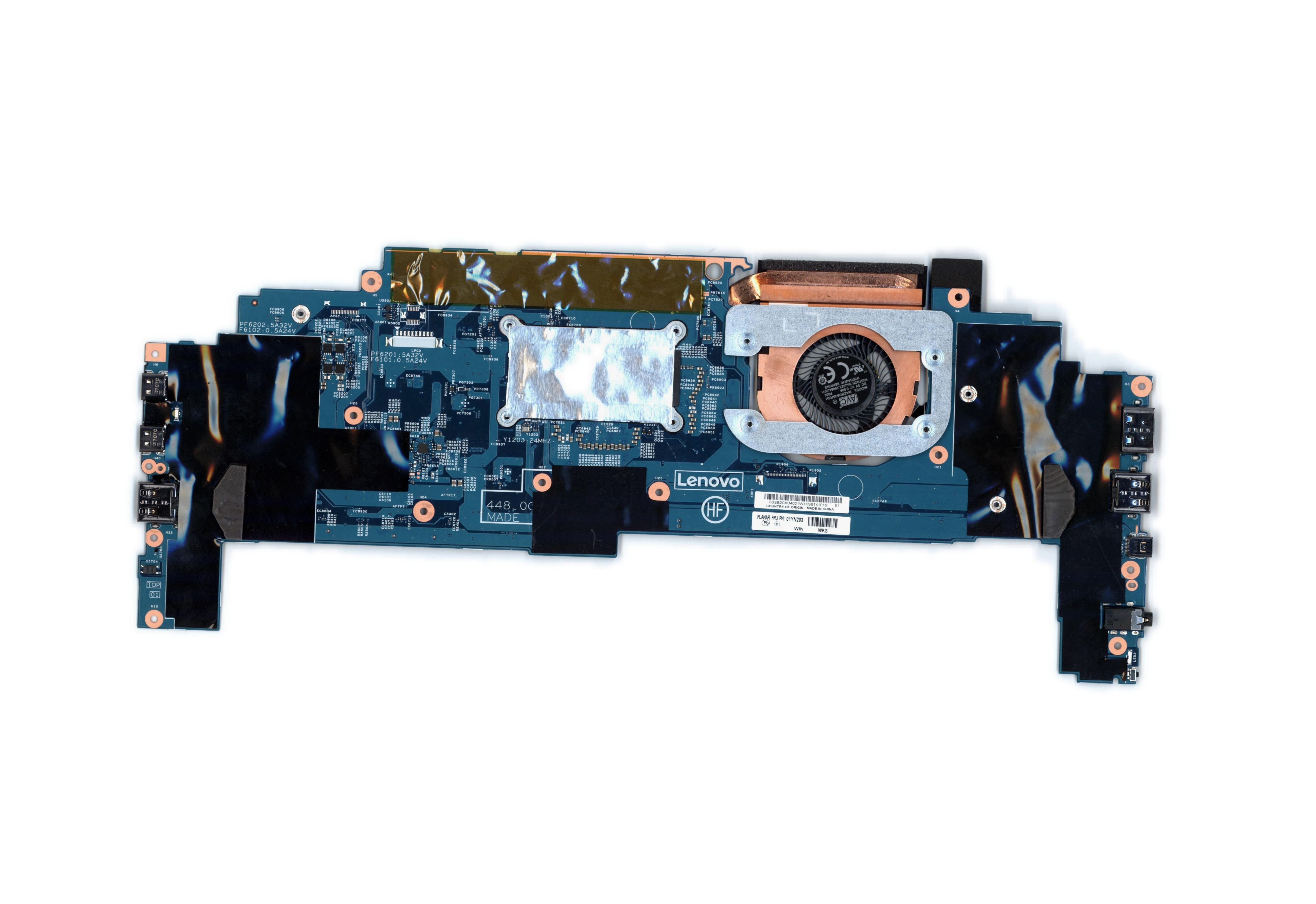 Lenovo ThinkPad X1 Yoga 3rd Gen Type 20LD 20LE 20LF 20LG Motherboard BDPLANAR WIN i7-8650U 16G AMT N-TPM vPro 5B20V13427