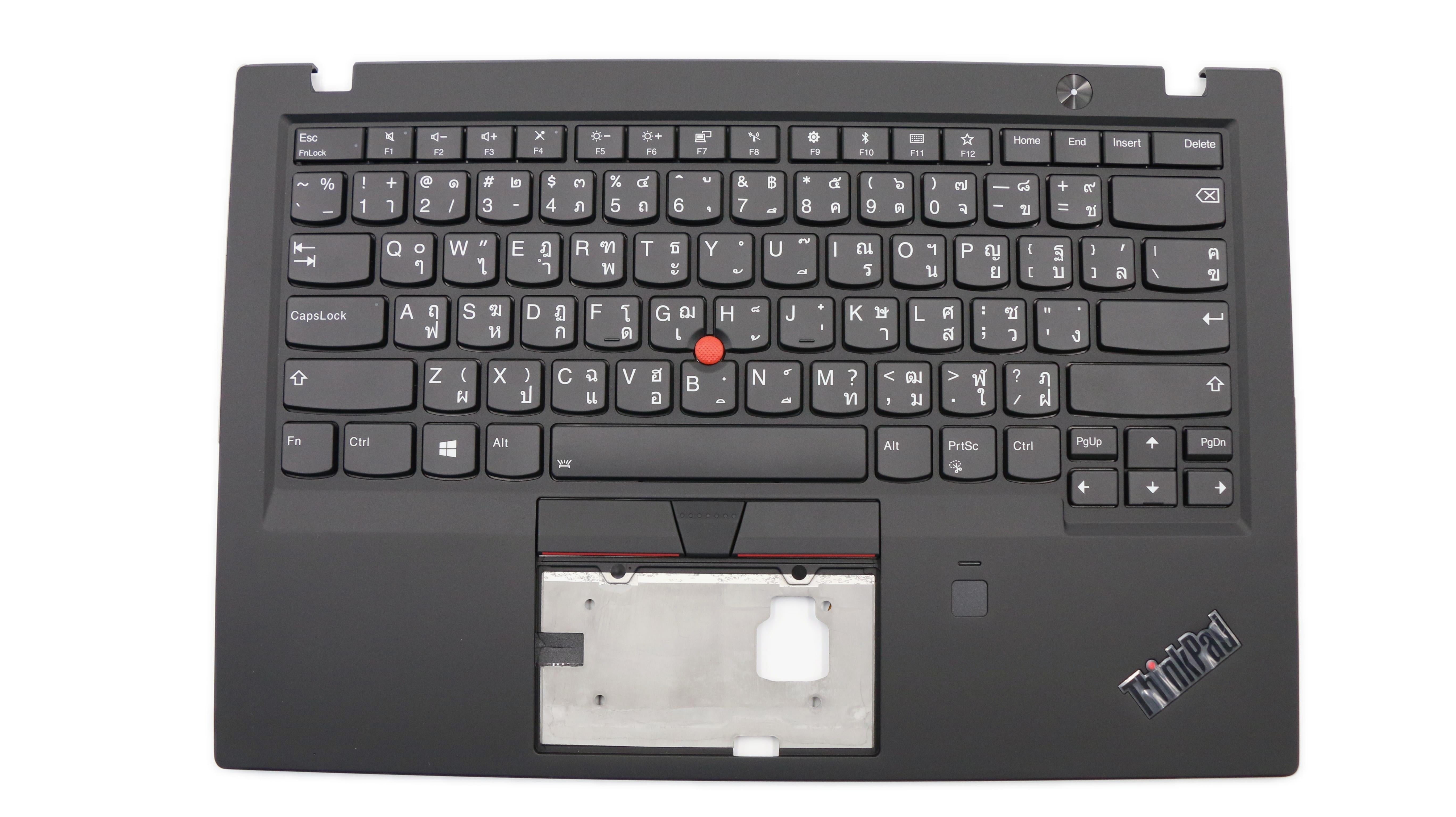 Lenovo C-Cover with keyboard Thai Black Backlight FingerPrint US SM10Q66020