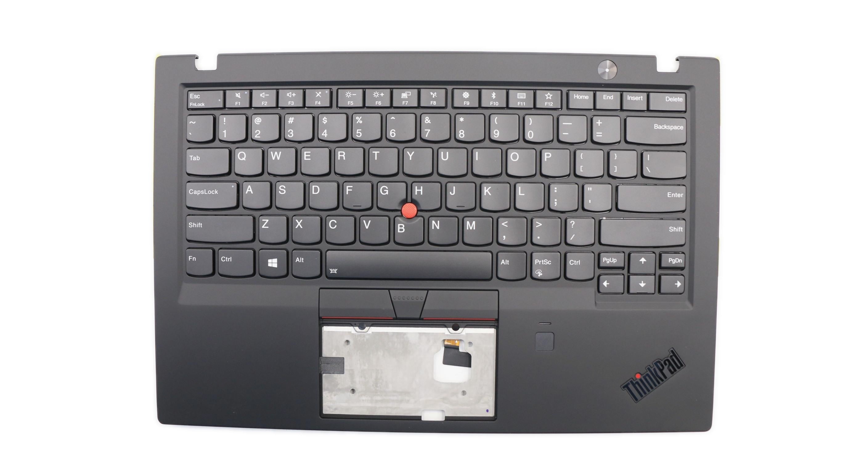 Lenovo ThinkPad X1 Carbon 6th Gen - Type 20KH 20KG C-Cover with keyboard USA English Black Backlight Fingerprint NFC US 02HL884