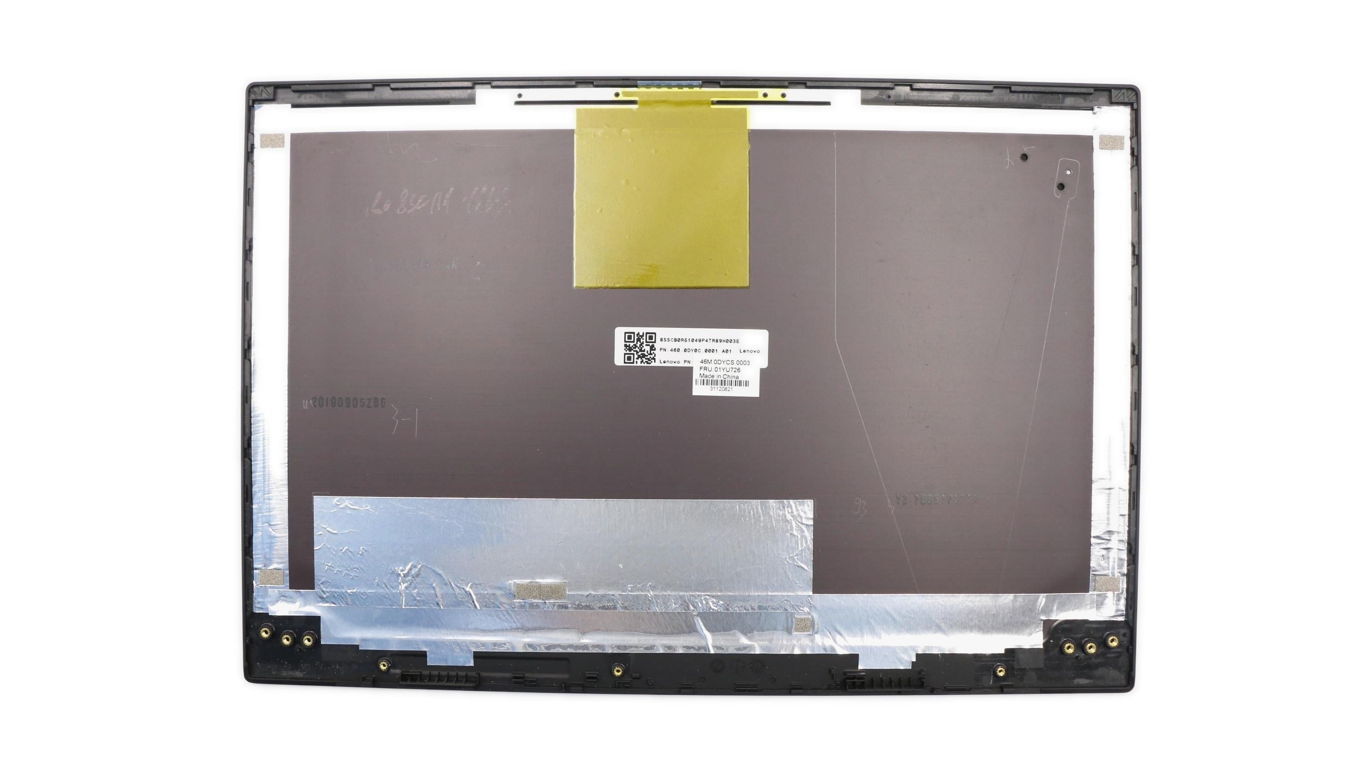 Lenovo ThinkPad P1 Gen 1 Type 20MD 20ME UHD A-Cover for P1 Touch IR MIC model with UHD Misc assembly SM10S91306