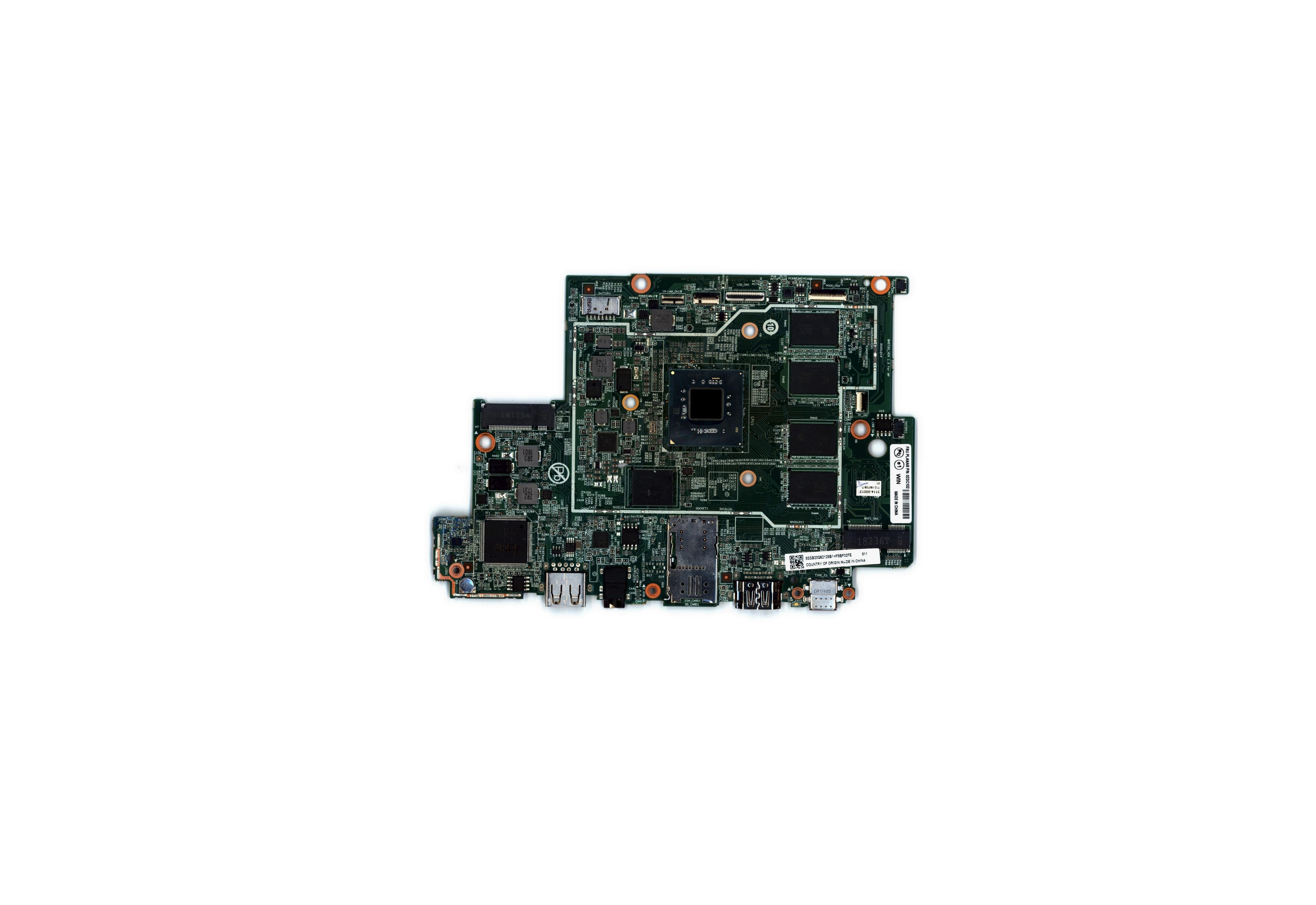 Lenovo Tablet 10 Motherboard BDPLANAR WIN N4100 8GB 128G Y-TPM 02DC102