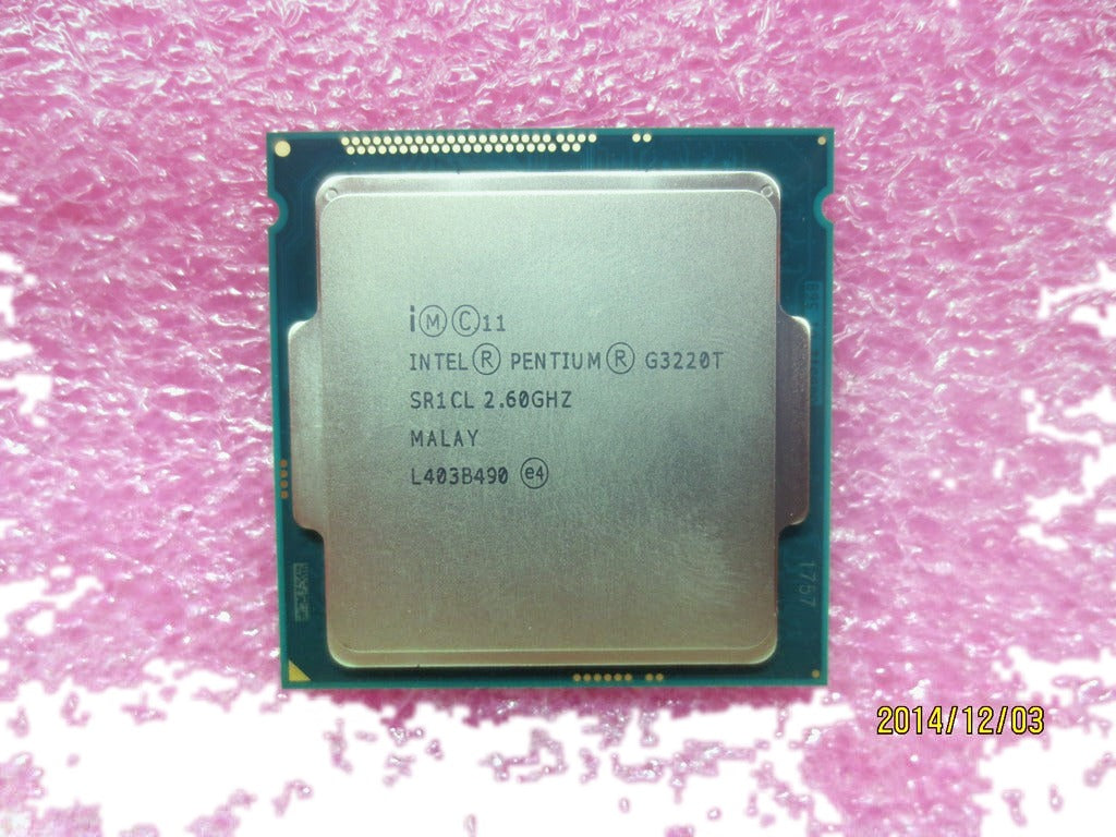 Lenovo ThinkCentre M93 Desktop / ThinkCentre M93p Desktop Processor Pentium G3220T 35W 03T7238