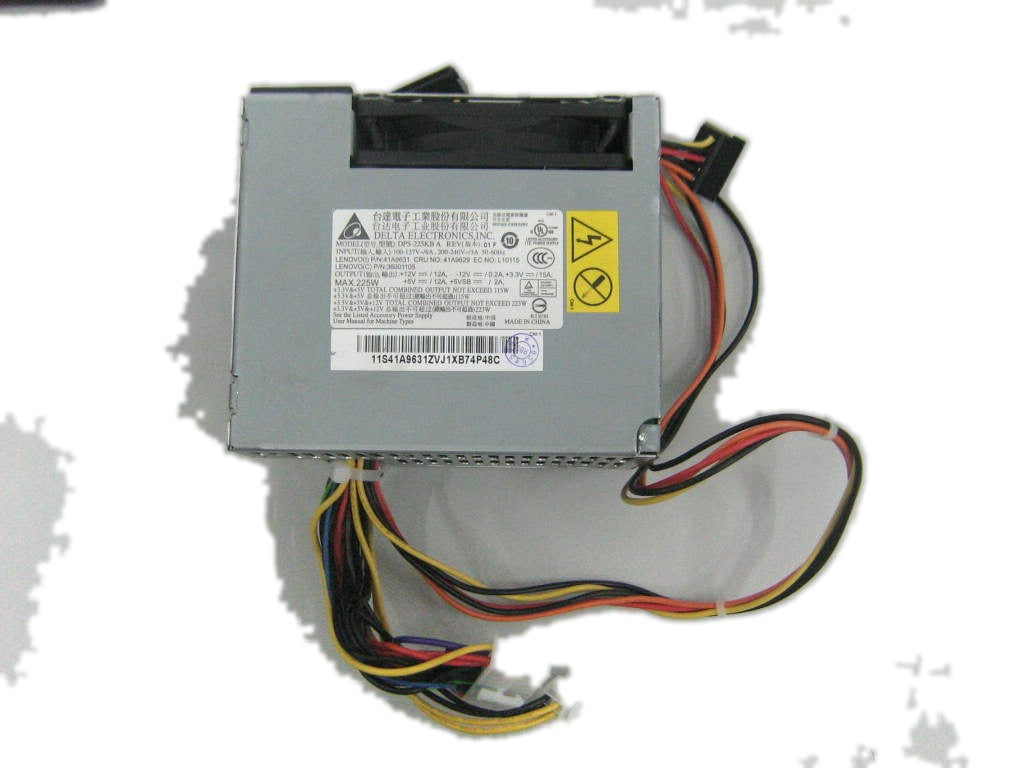 Lenovo ThinkCentre A55 Desktop Power Supply CRU 225W P/S 41A9629