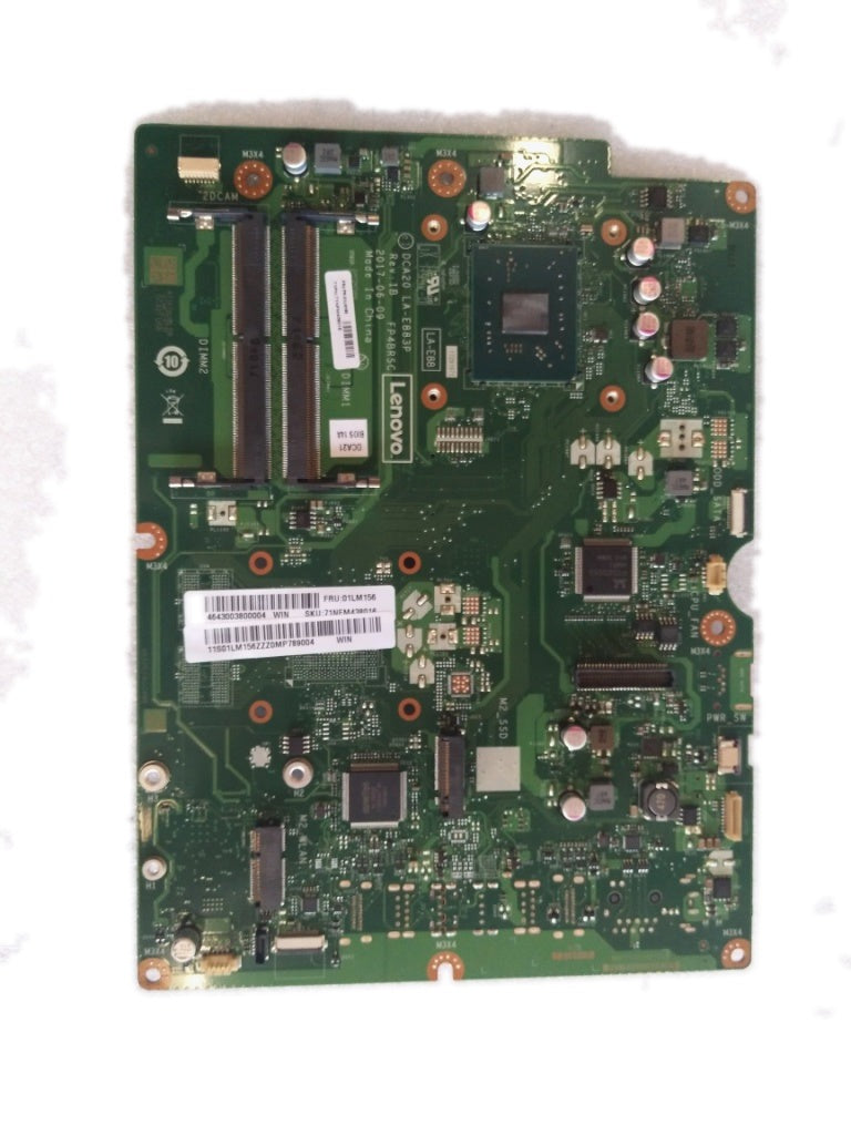 Lenovo ideacentre AIO 520-22AST All-in-One Motherboard BDPLANAR MB A4-9120 UMA HI WIN DPK 01LM156