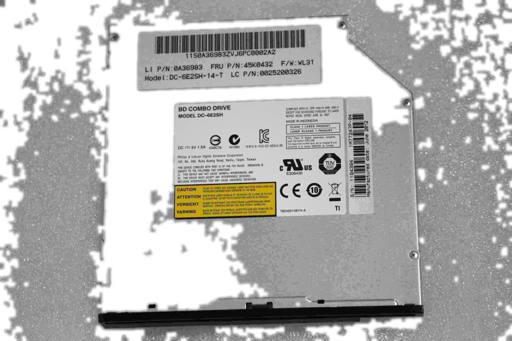 Lenovo ideacentre A720 All-in-One Optical Drive PLDS DC-6E2SH BD Combo w/ bezel-LH（BE） 25200326