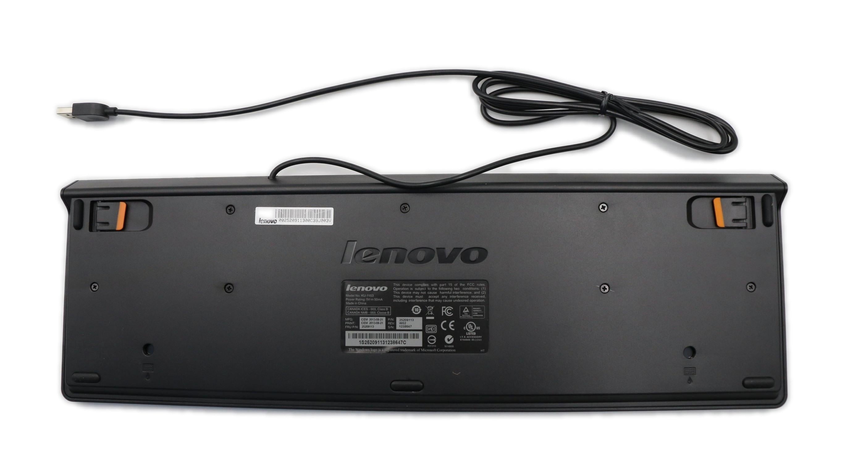 Lenovo H30-05 Desktop / H50-55 Desktop Keyboard_Mouse USB USA English 25209113
