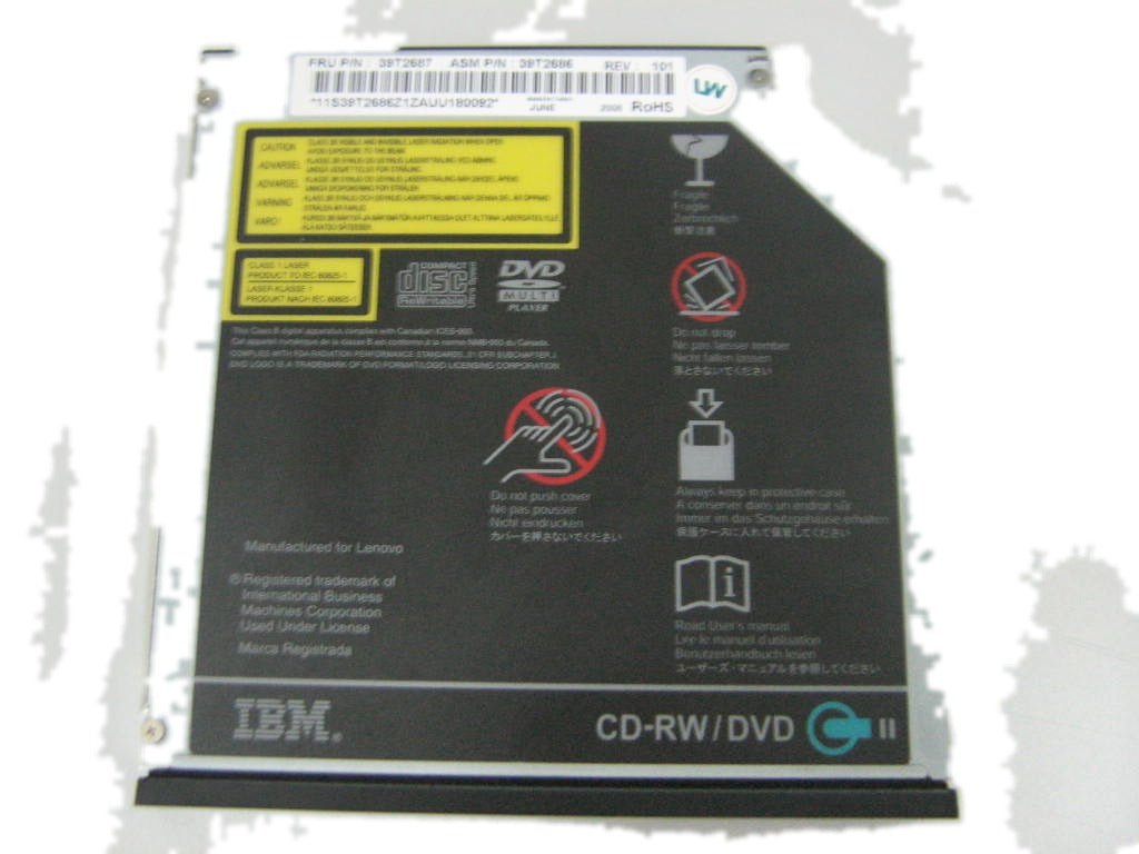 Lenovo Optical Drive UBSS Combo2 HL 39T2687