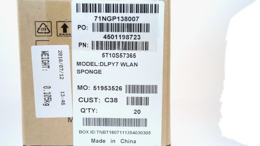 Lenovo Legion Y730-17ICH / Legion Y740-17ICHg WLAN SPONGE C 81HG 5T10S57365