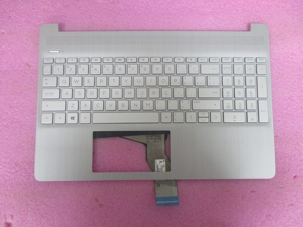 New Genuine HP 15-DY4003CA 15-DY 15-EF 15-EQ Palmrest Keyboard EN/FR C ...