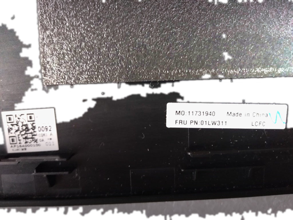 Lenovo ThinkPad L490 Type 20Q5 20Q6 COVER Solo A cover SBB0U95071