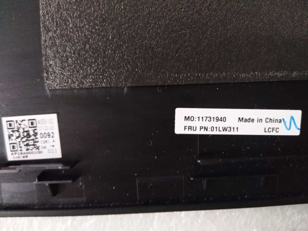 Lenovo ThinkPad L490 Type 20Q5 20Q6 COVER Solo A cover SBB0L15774