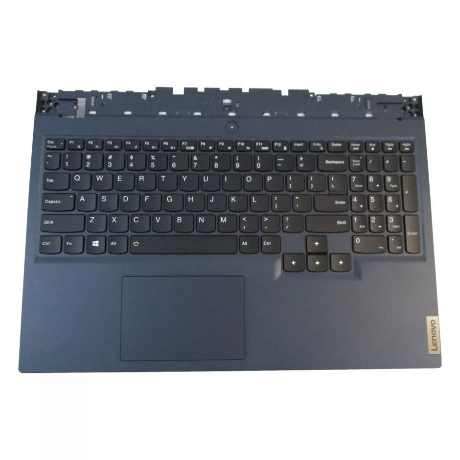 Repose-mains + Clavier Lenovo Legion 5 15ACH6 – Belgique, Bleu, Neuf