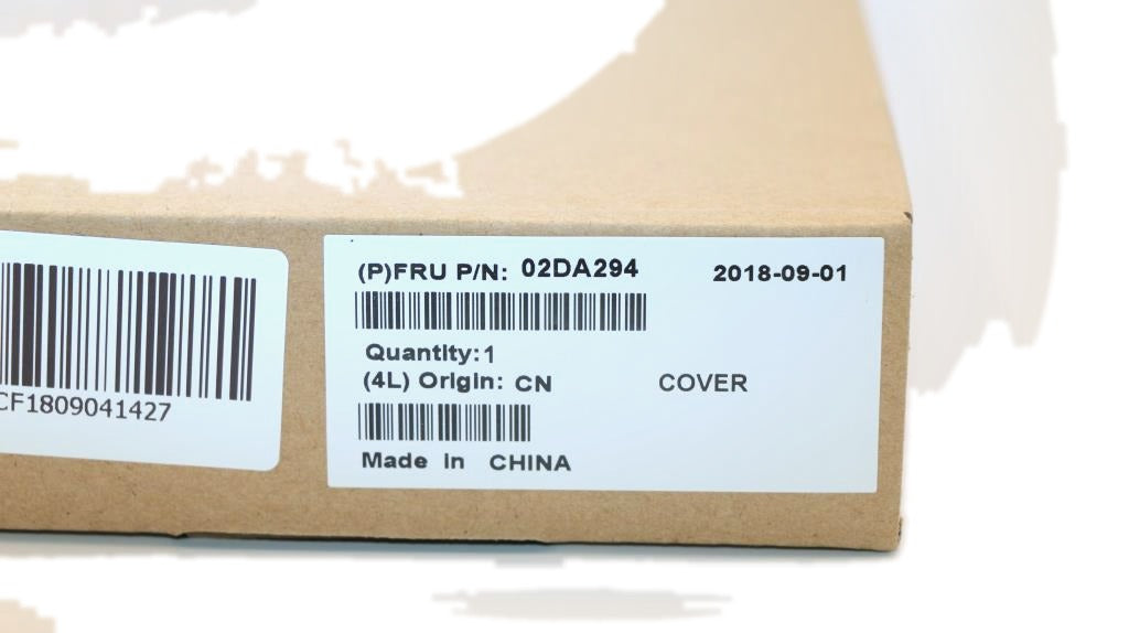 Lenovo ThinkPad L390 Type 20NR 20NS COVER LCD A cover CS Black SBB0T30450