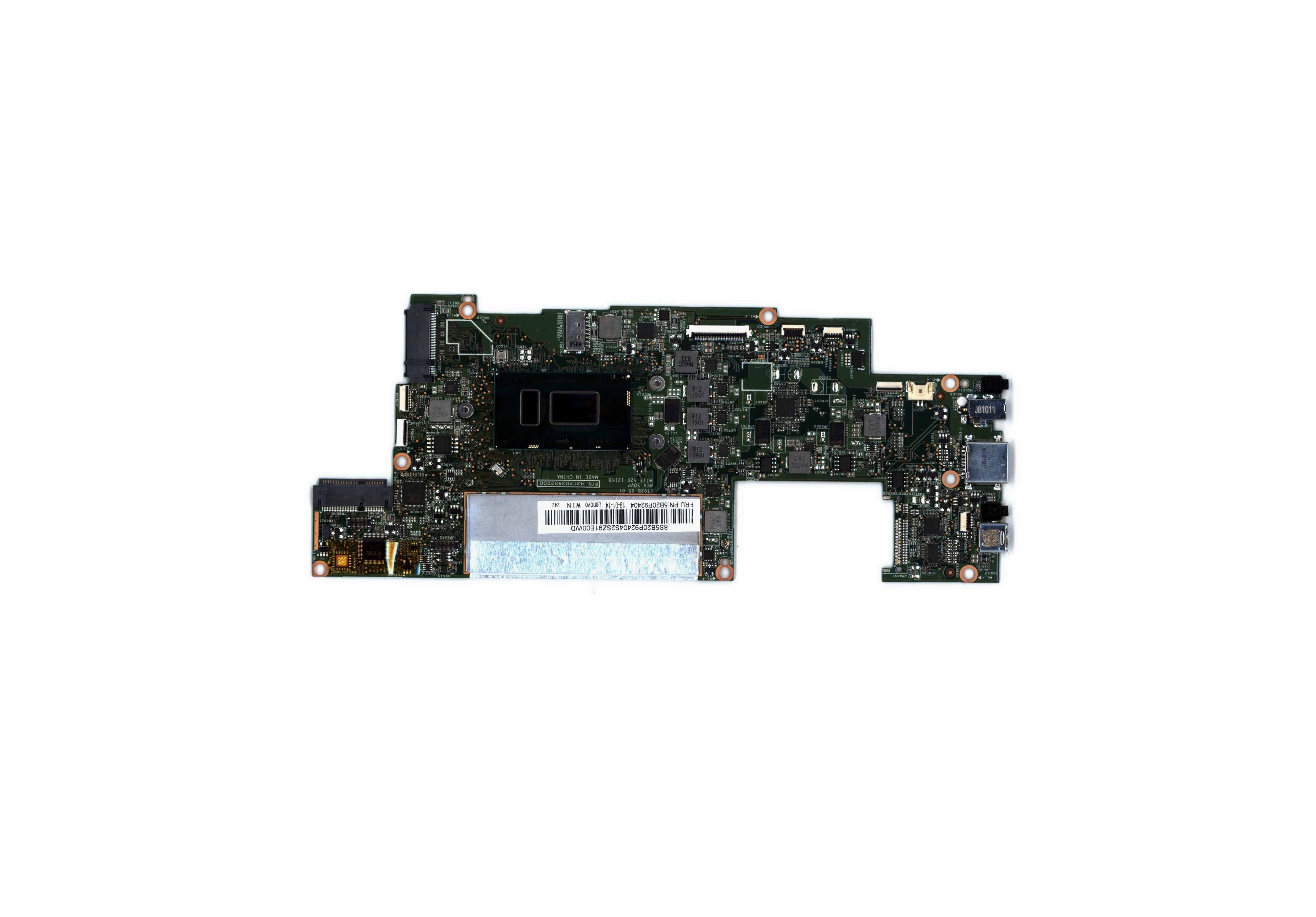 Lenovo Miix 520-12IKB Type 81CG Motherboard BDPLANAR MB 3N81CG I78550WIN 8G F 5B20P92404
